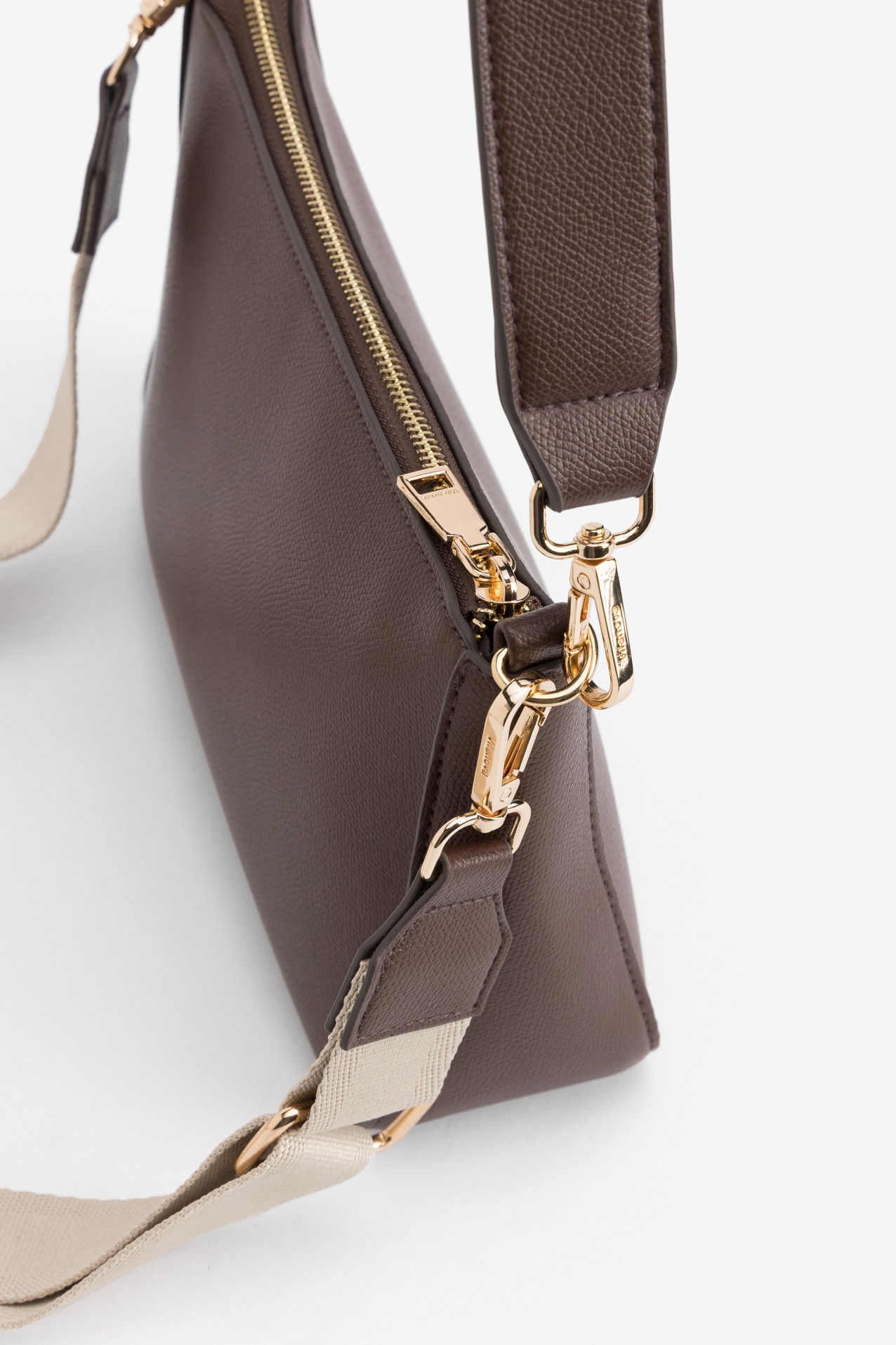 Brown Minimalist Crossbody Bag