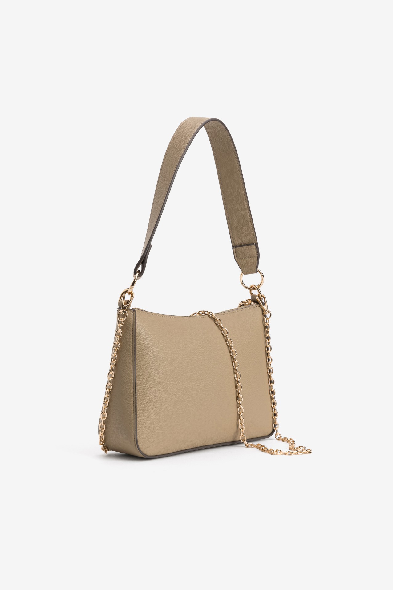 Medium Beige Chain Wallet