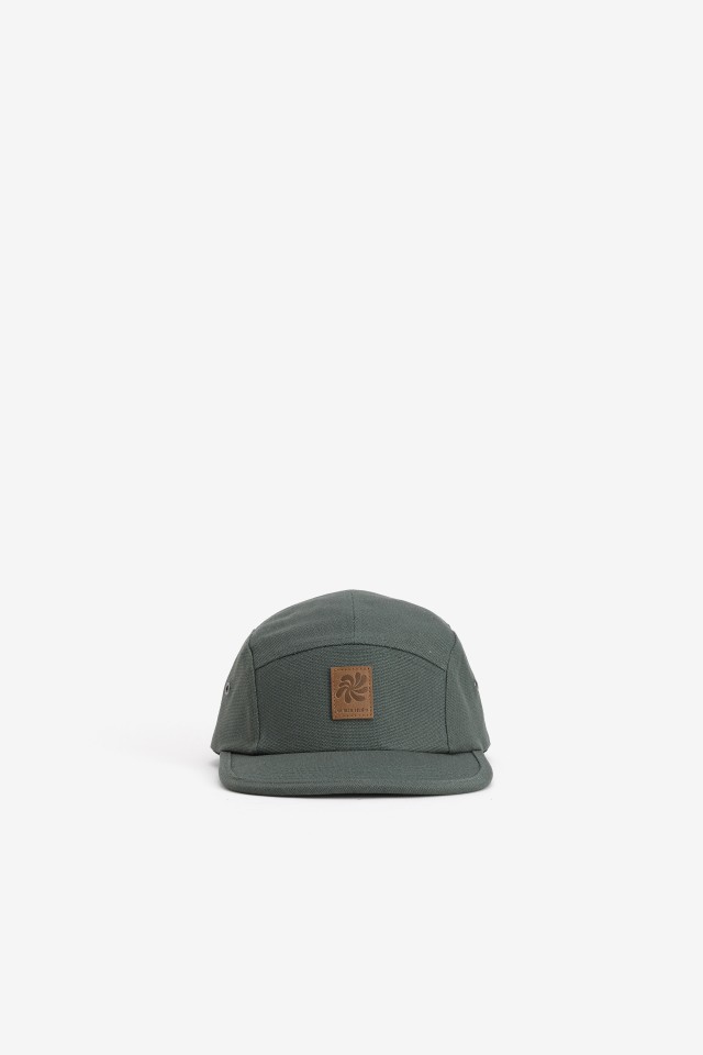 Green Flat Brim Cap