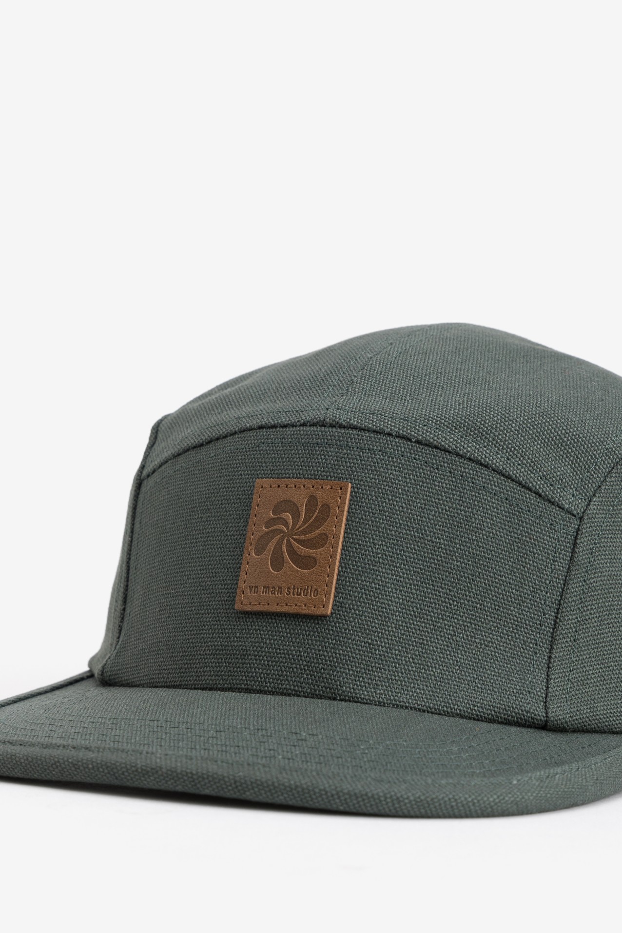 Green Flat Brim Cap