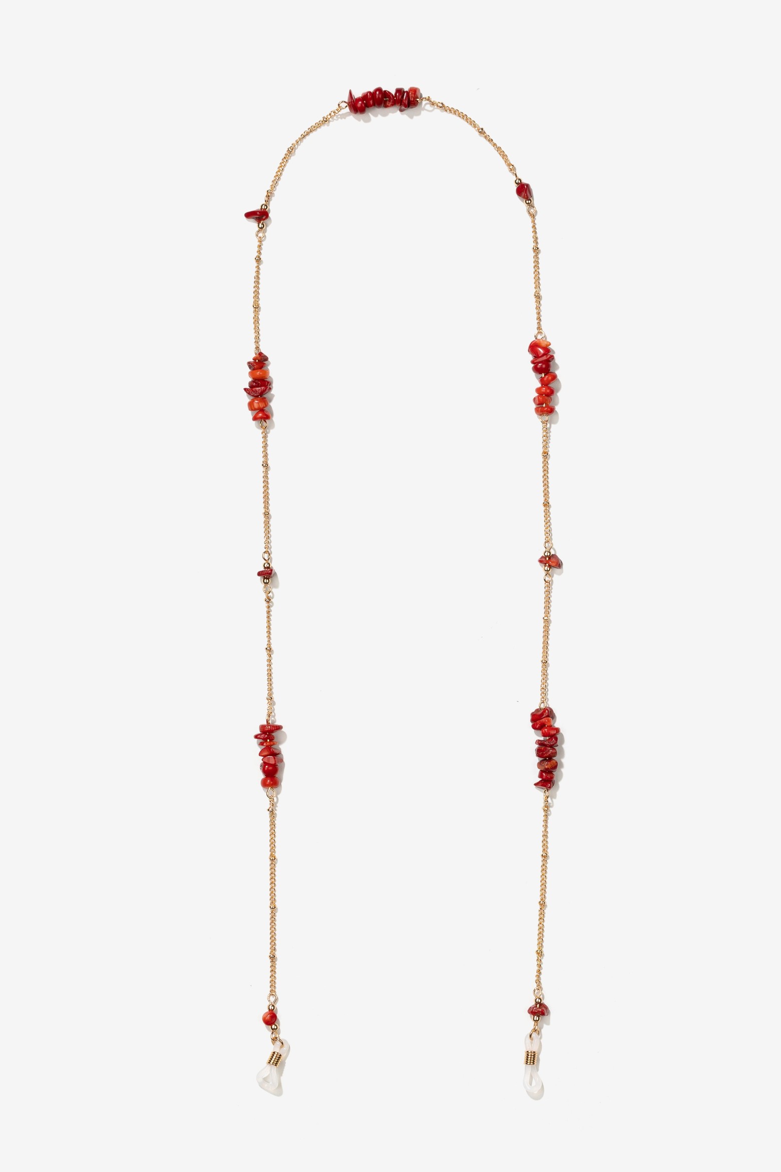 Red Glasses Chain Accessory