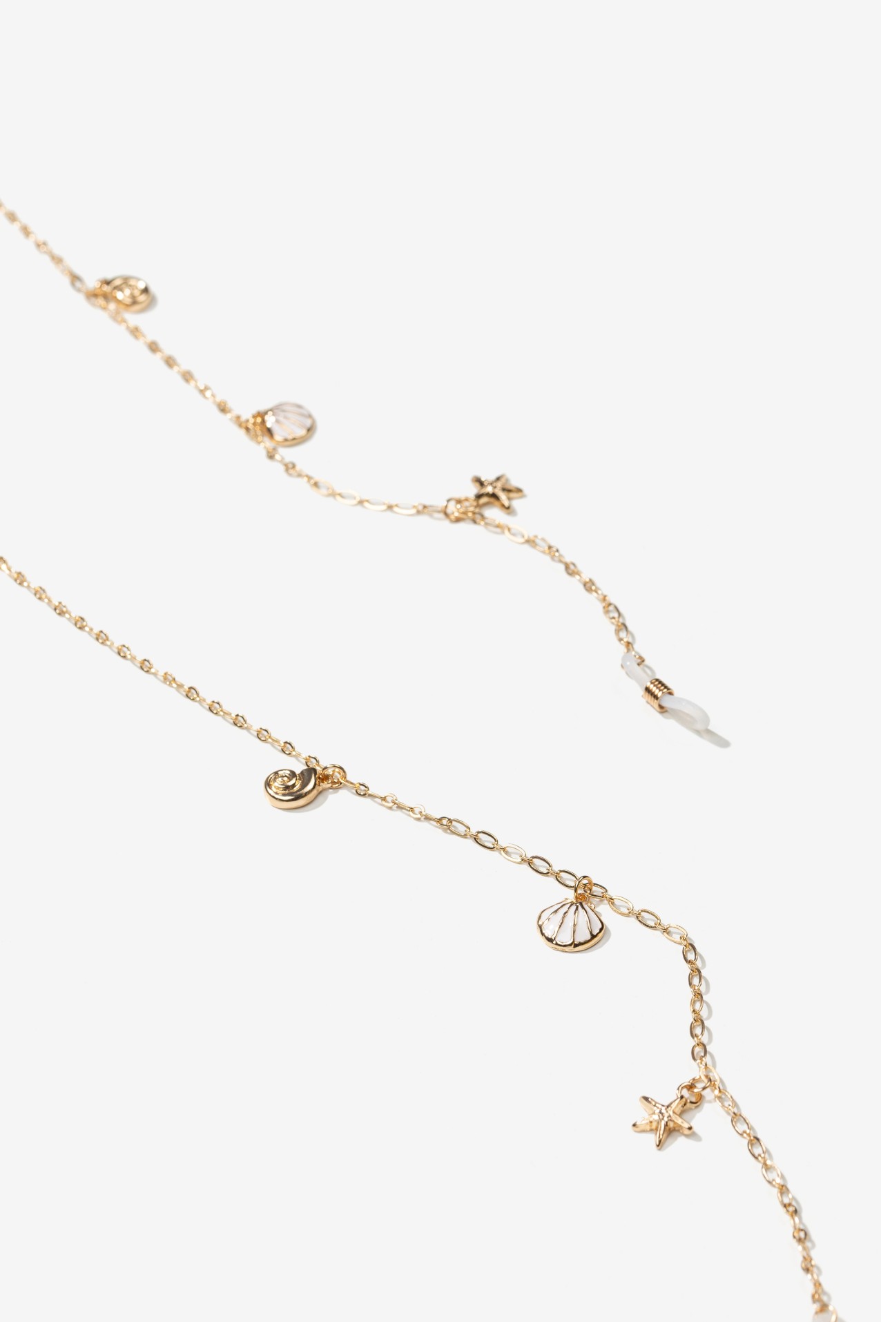 Gold Glasses Chain Charms