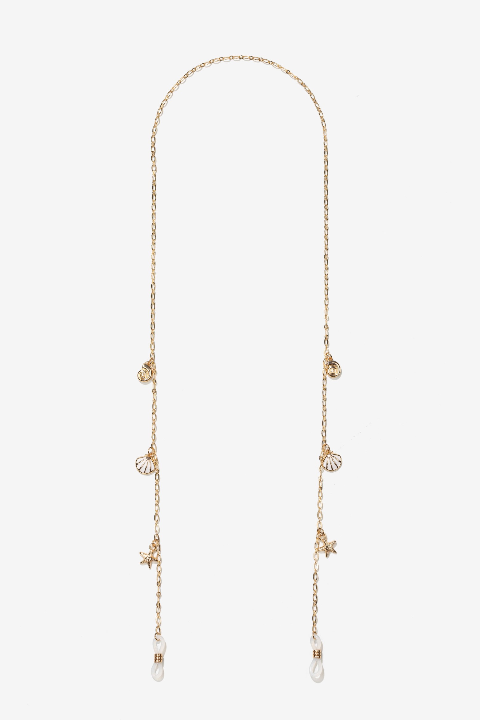 Gold Glasses Chain Charms