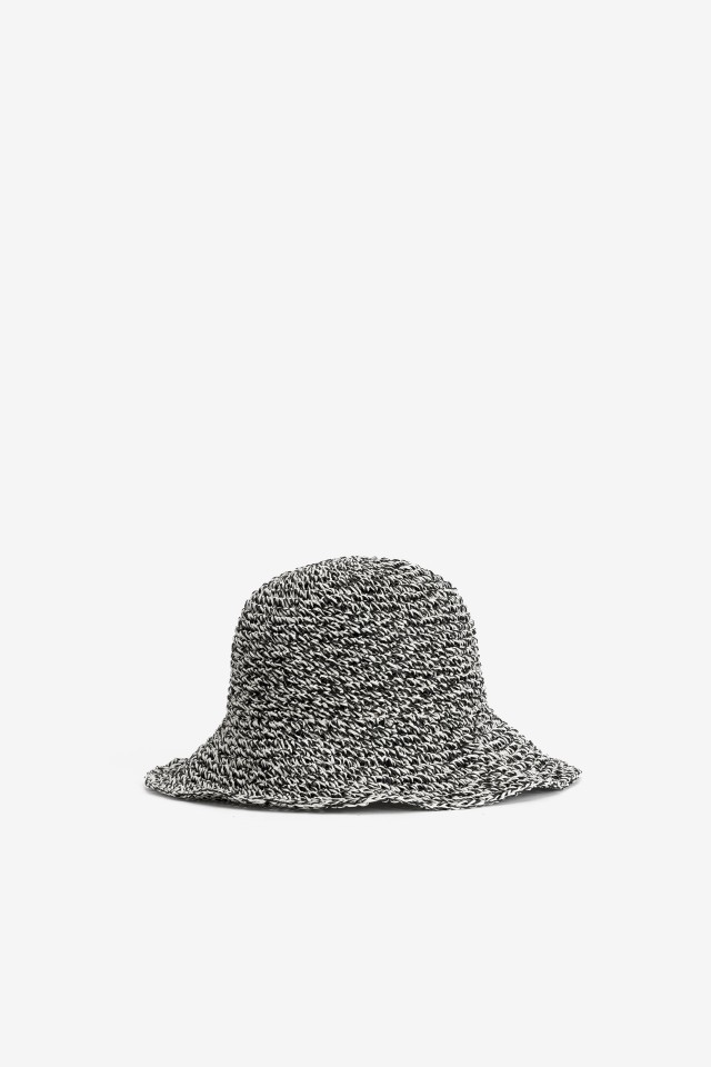 Light Beige Textured Hat