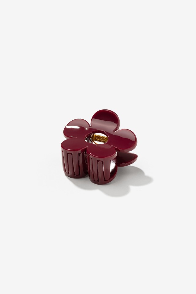 Red Flower Hair Clip