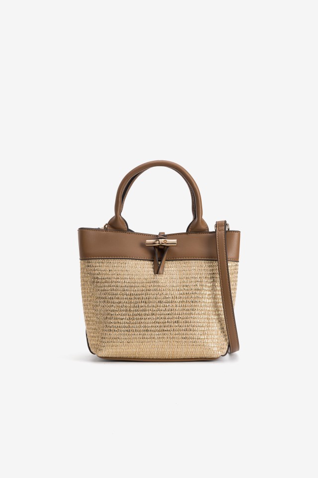 Golden Textured Mini Bag