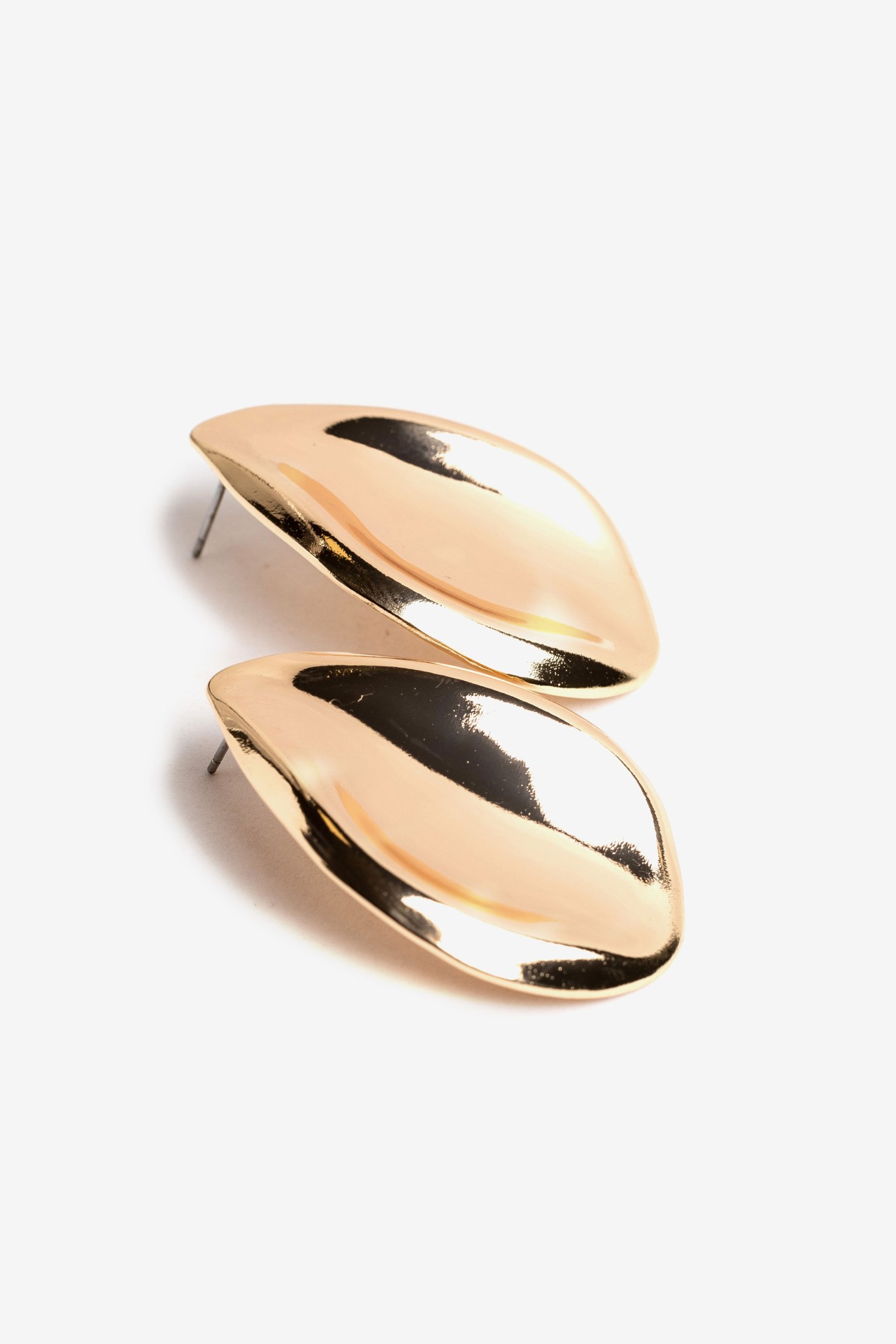 Chunky Golden Drop Earrings