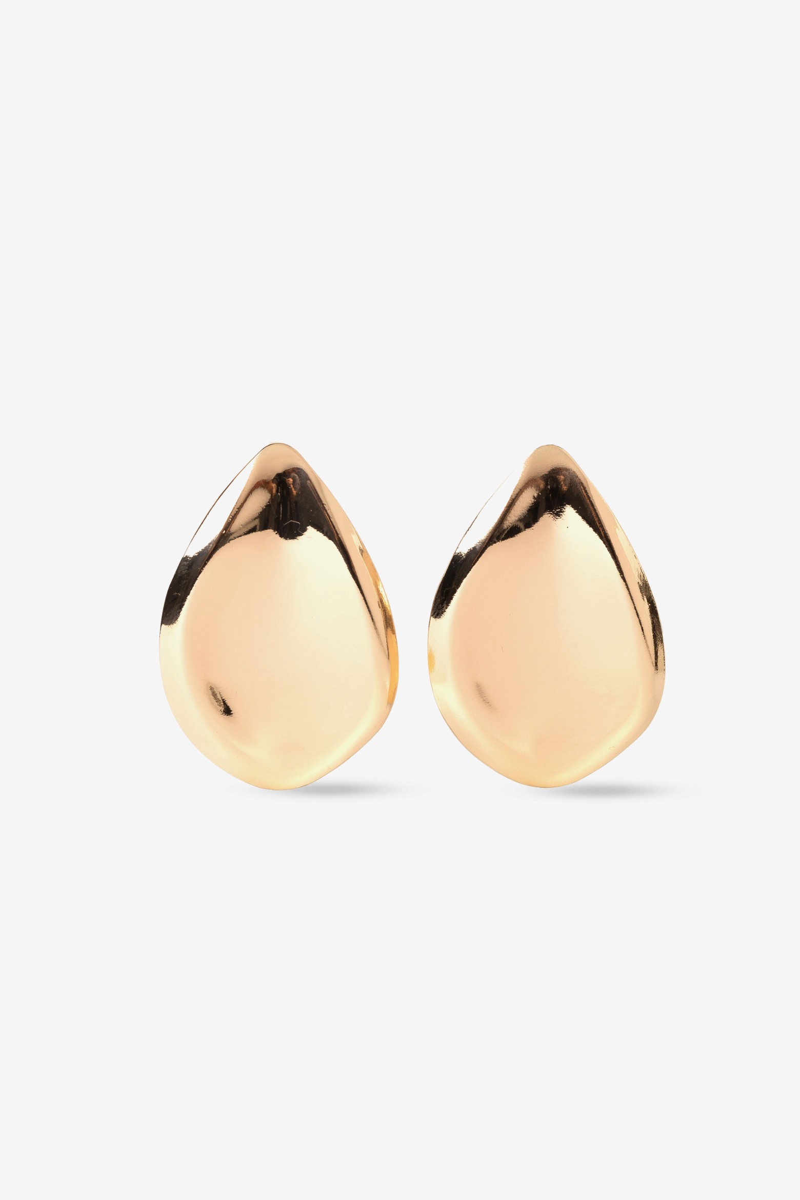 Chunky Golden Drop Earrings