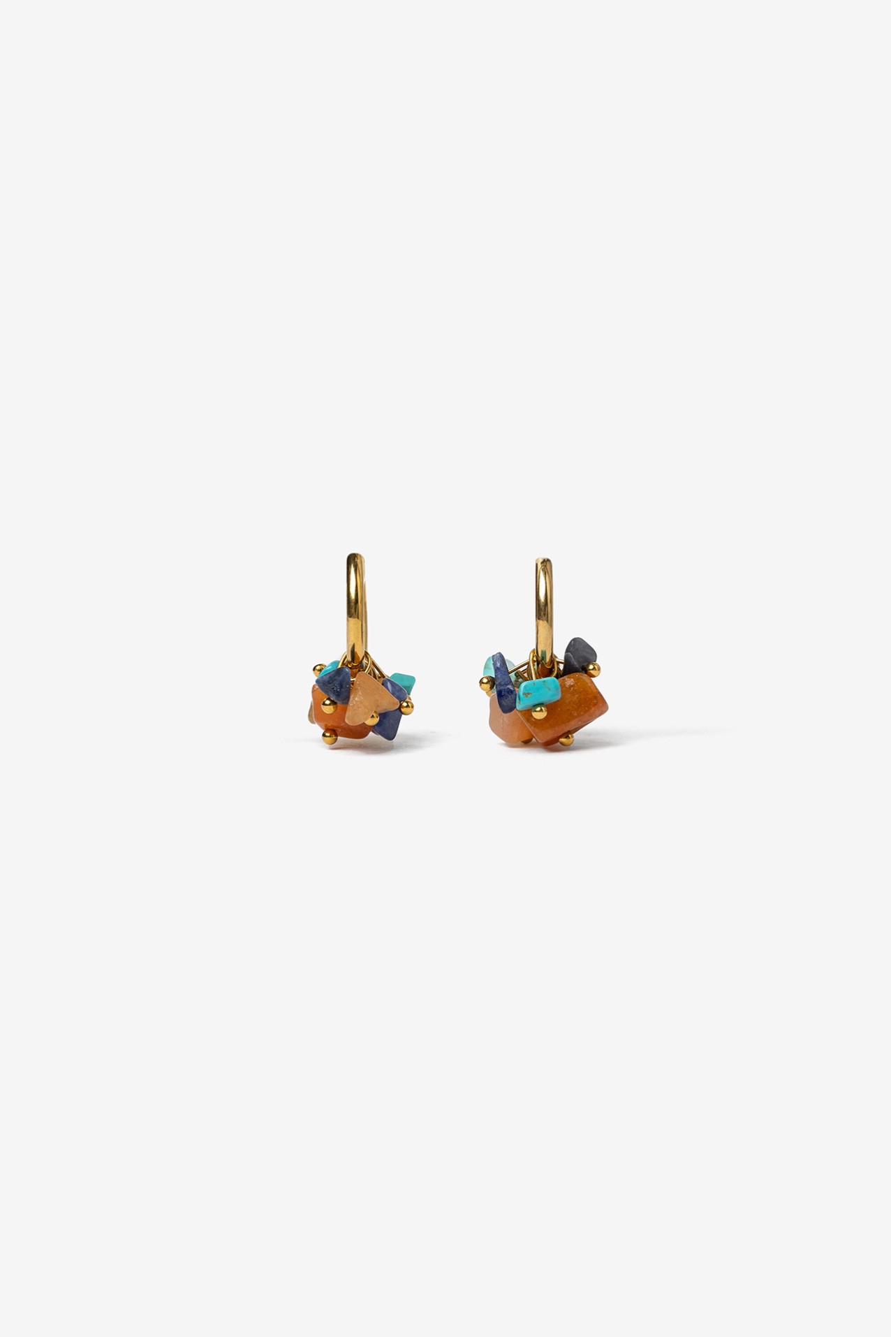 Chunky Boho Earrings Gold
