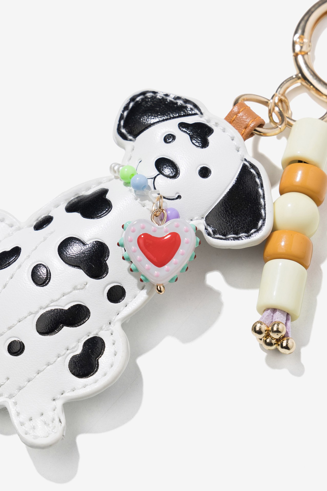 Dalmatian Coin Purse Keychain