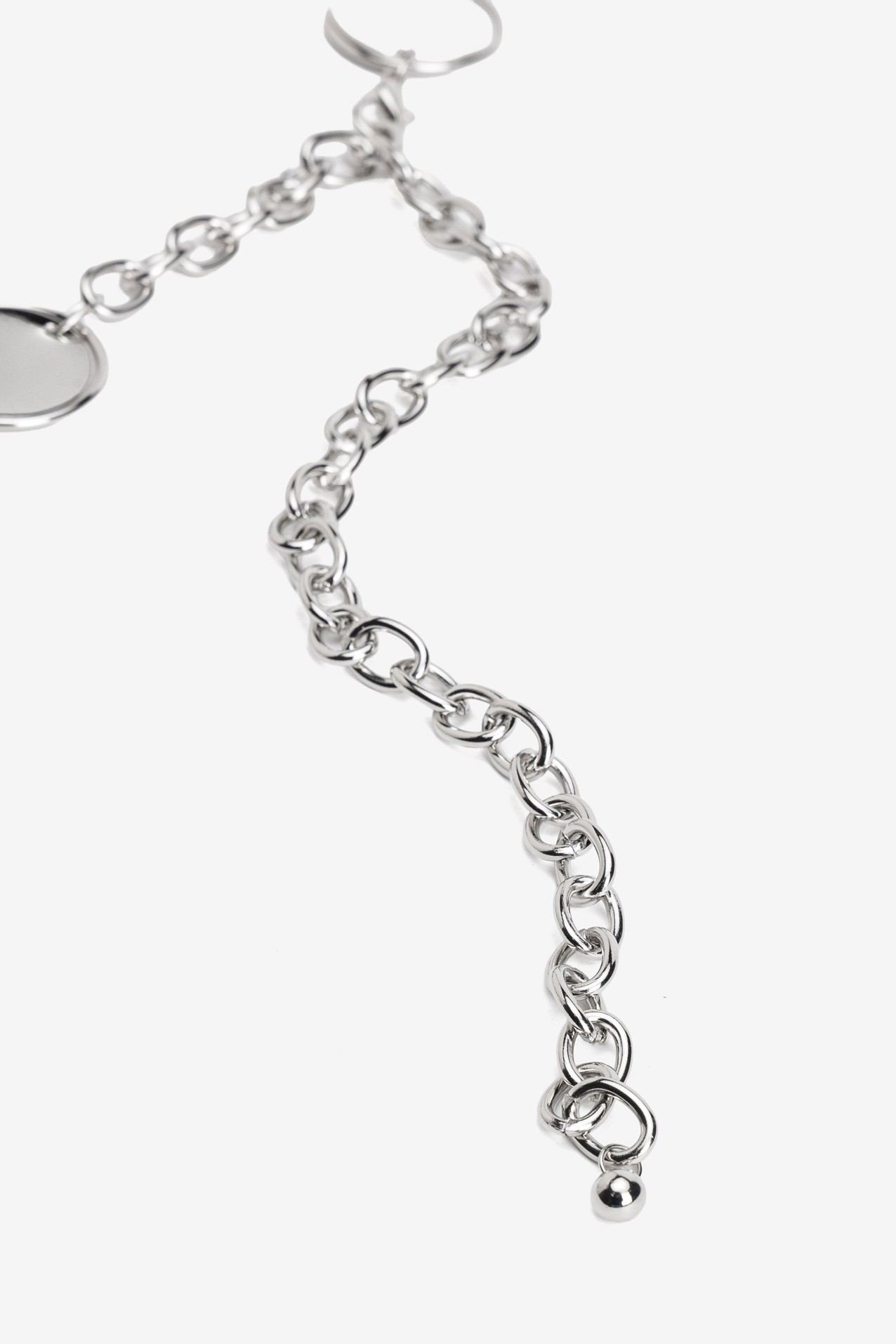Silver Chain Belt Minimal