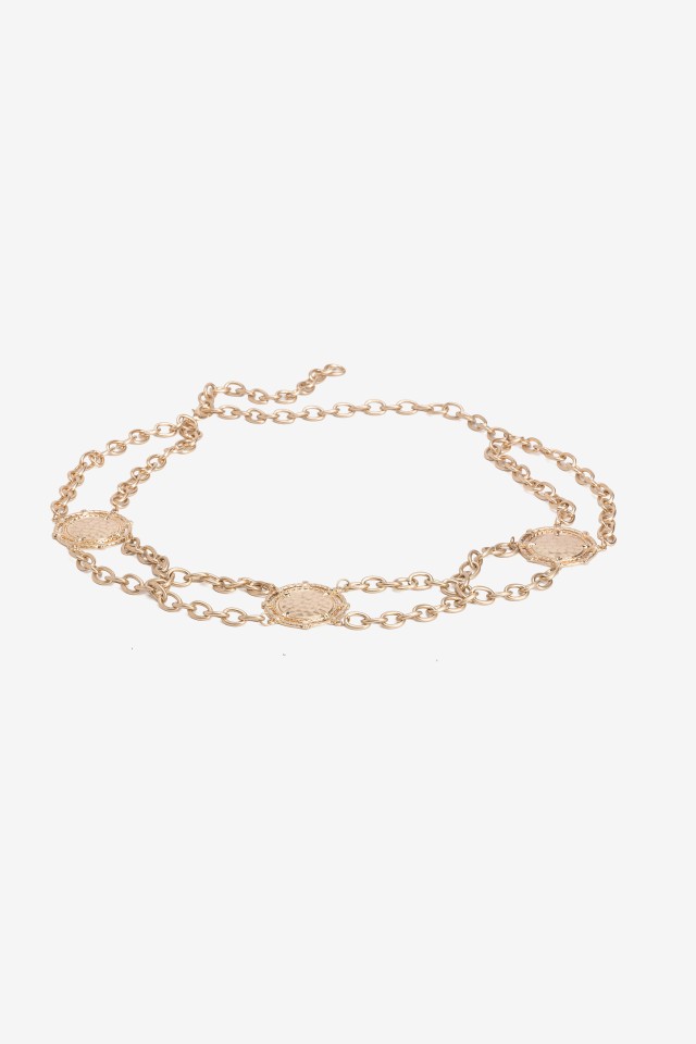Gold Chain Belt Retro