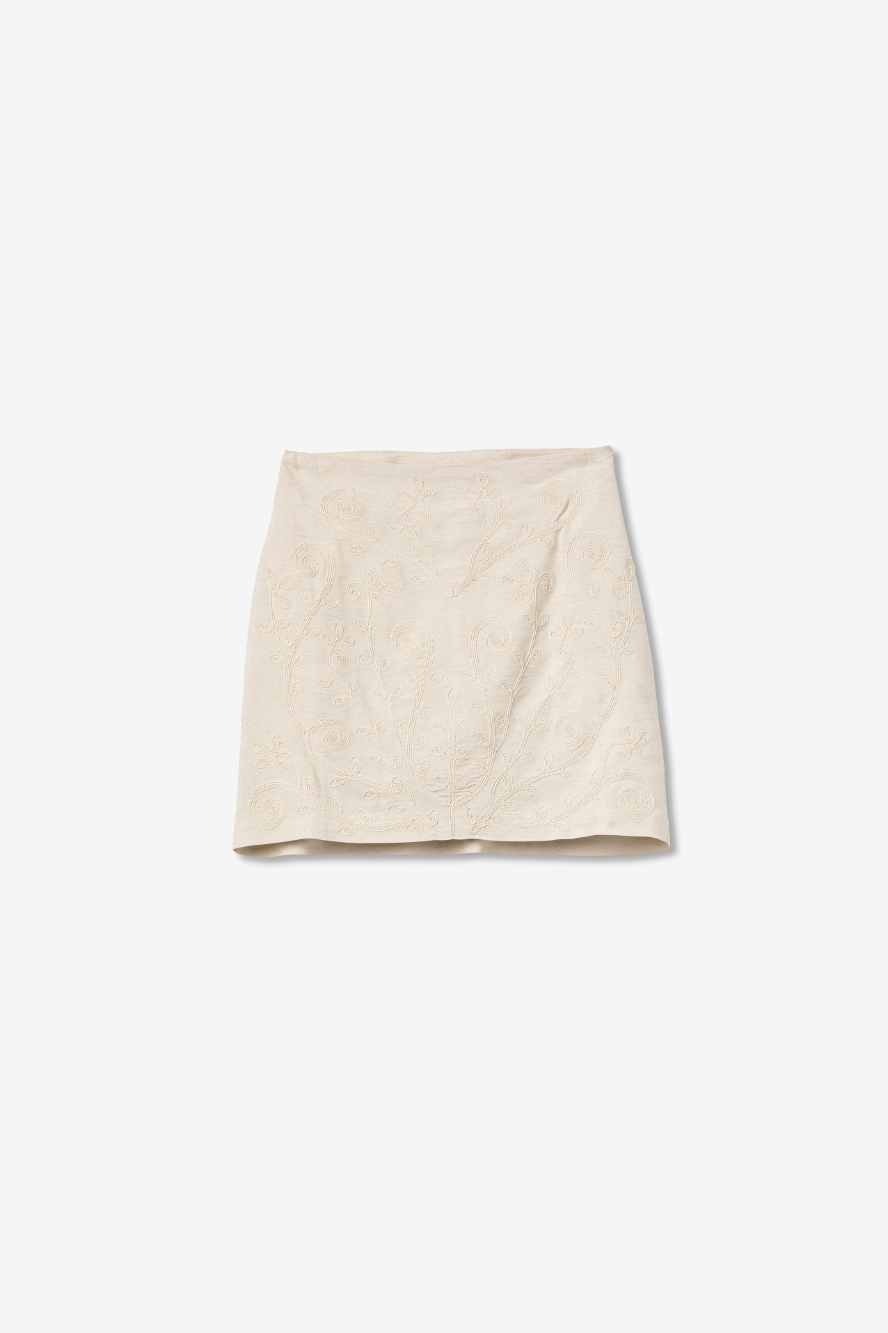 Light Beige Mini Skirt