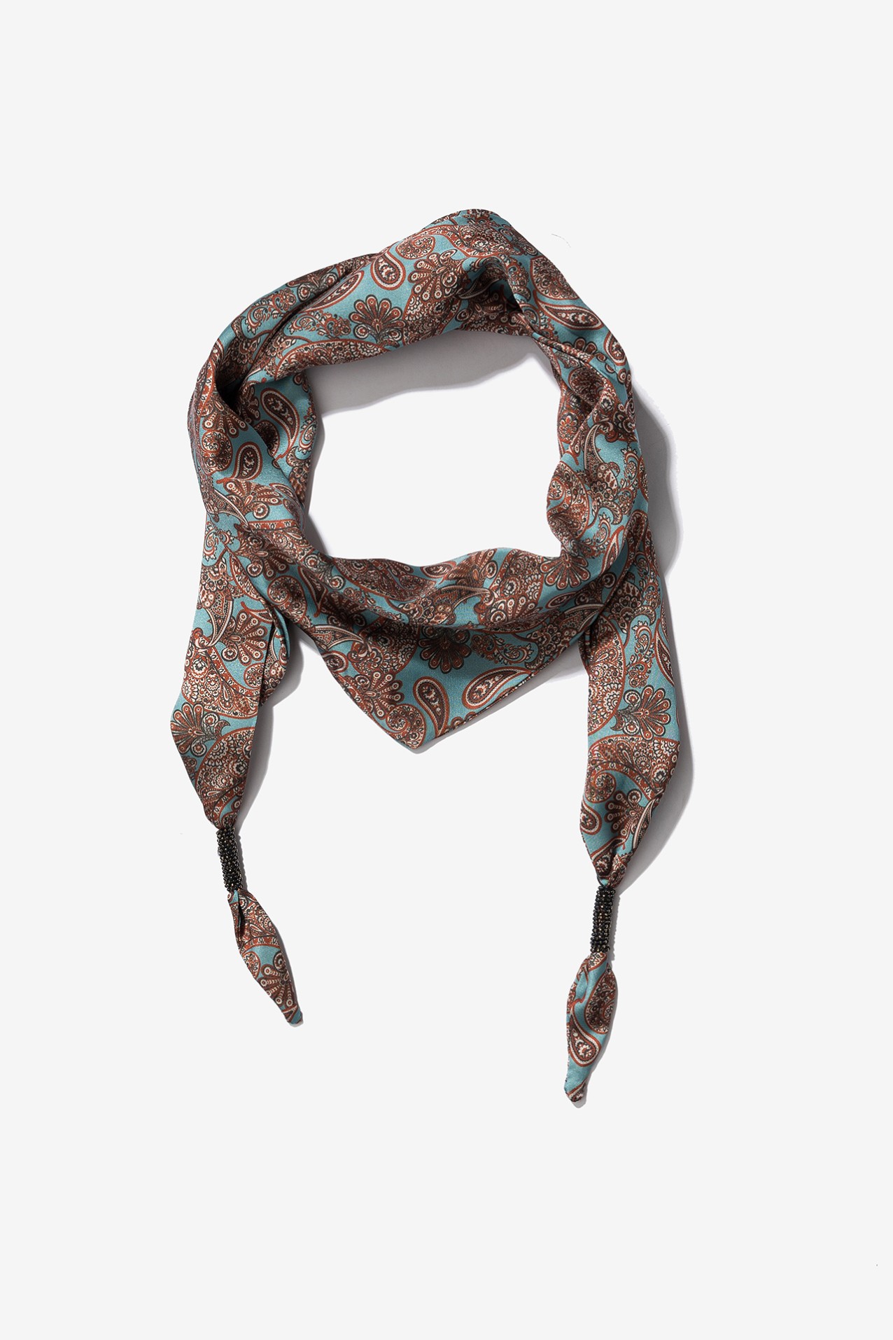 Skinny Paisley Pattern Bandana