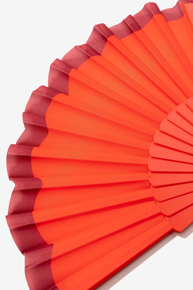 Orange Accessory Fan Orange Accessory Fan