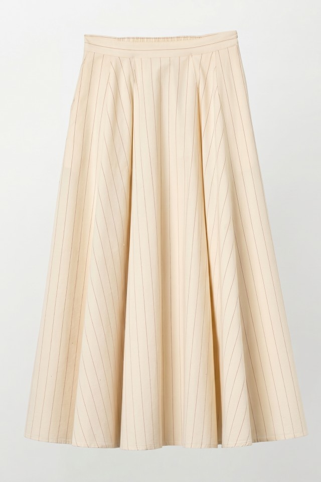 Beige Regular Fit Skirt Beige Regular Fit Skirt