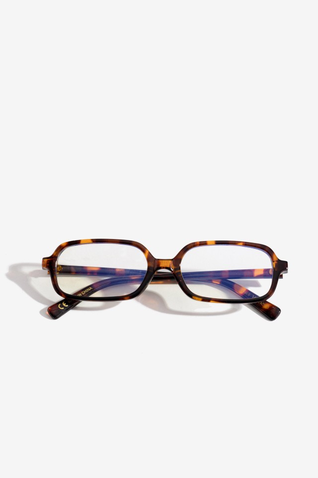 Tortoiseshell Rectangular Glasses Tortoiseshell Rectangular Glasses