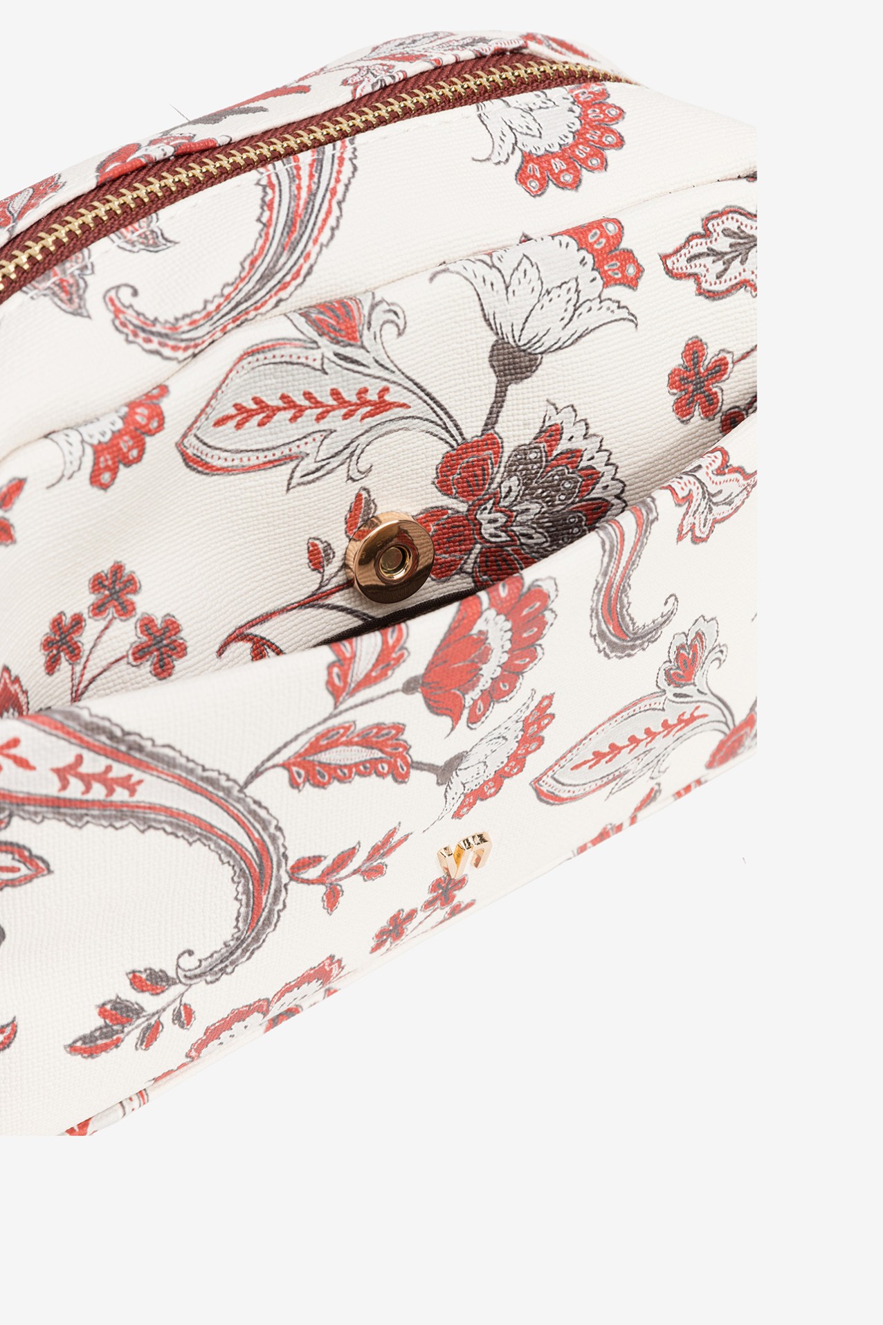 Porta moedas padr�o floral