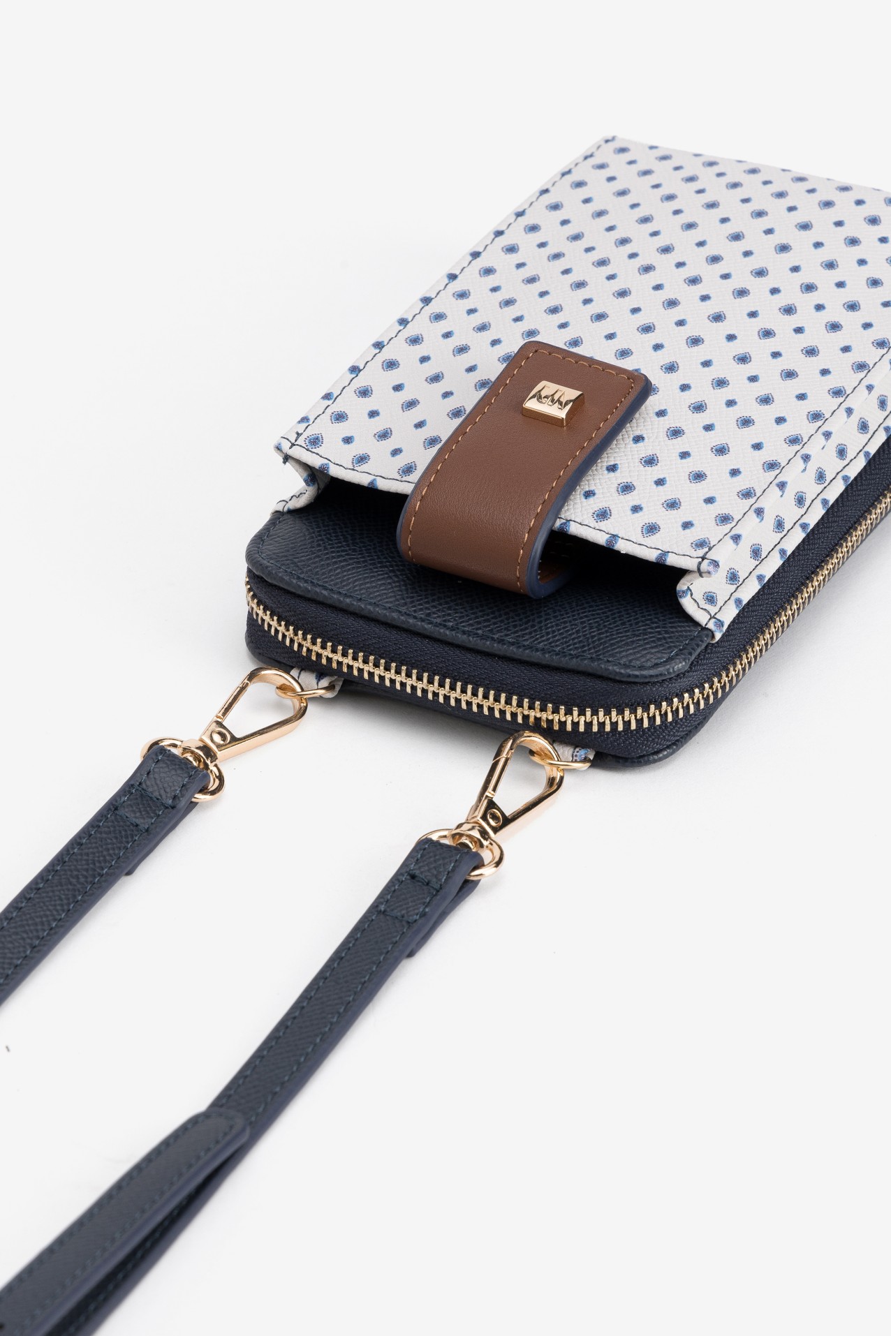 Porta moedas azul com al�a