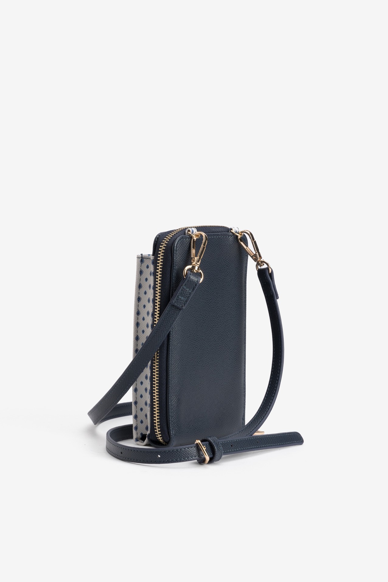 Porta moedas azul com al�a