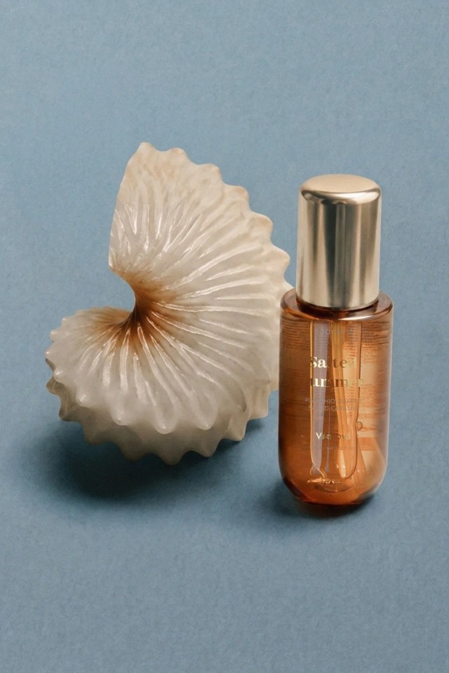 Orange Beauty Serum Bottle