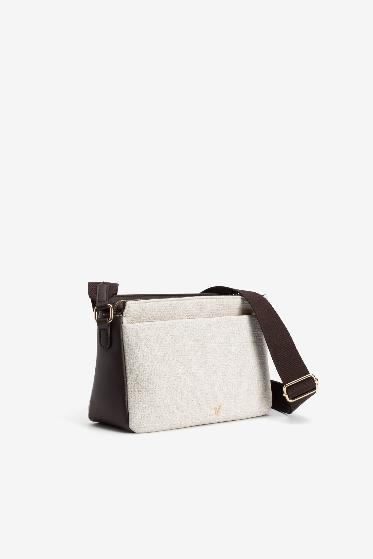 Green and Beige Wallet Bag