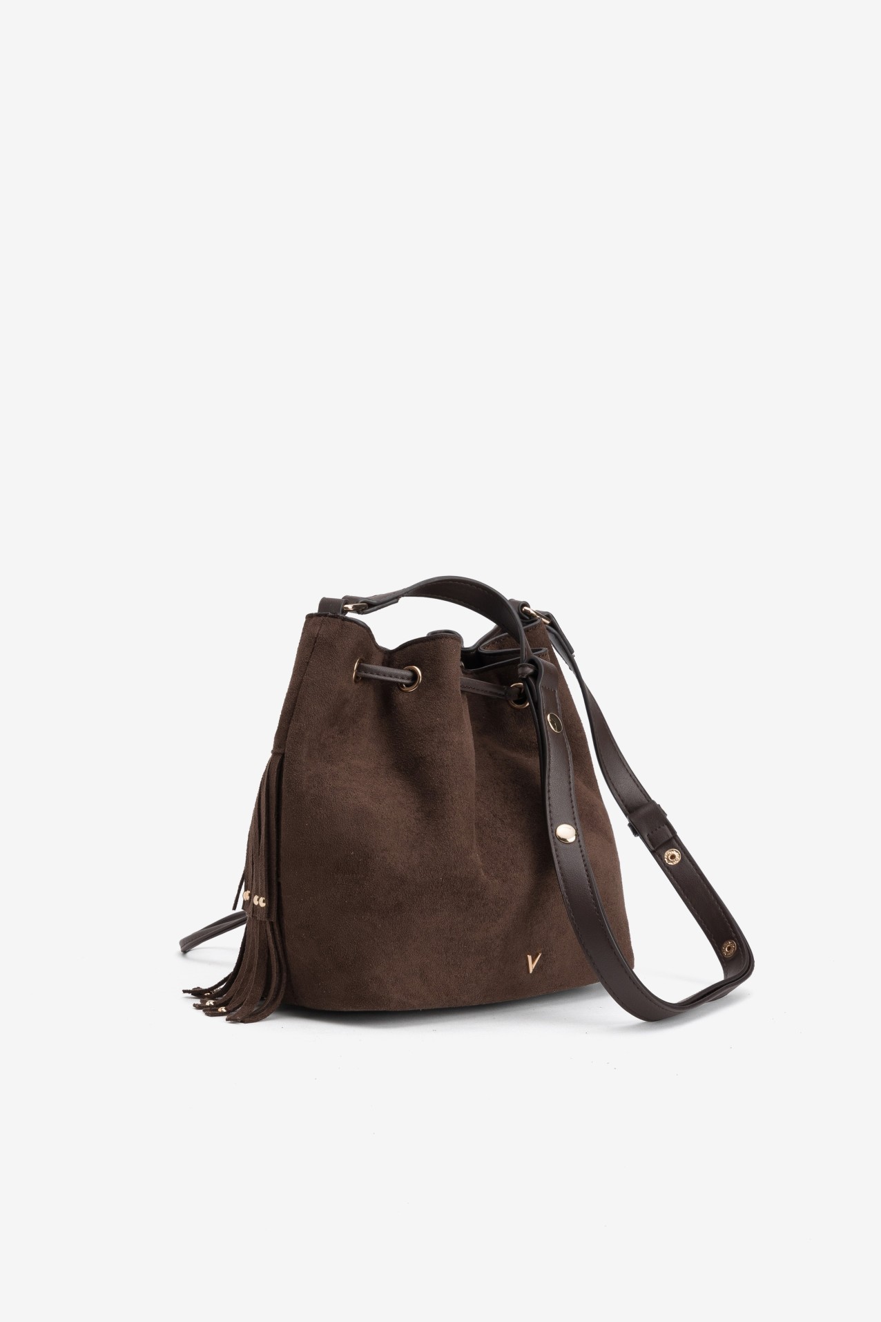 Brown Fringe Shoulder Bag