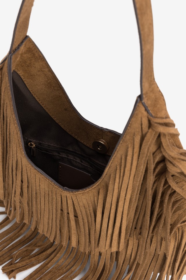 Brown Boho Fringed Bag Brown Boho Fringed Bag