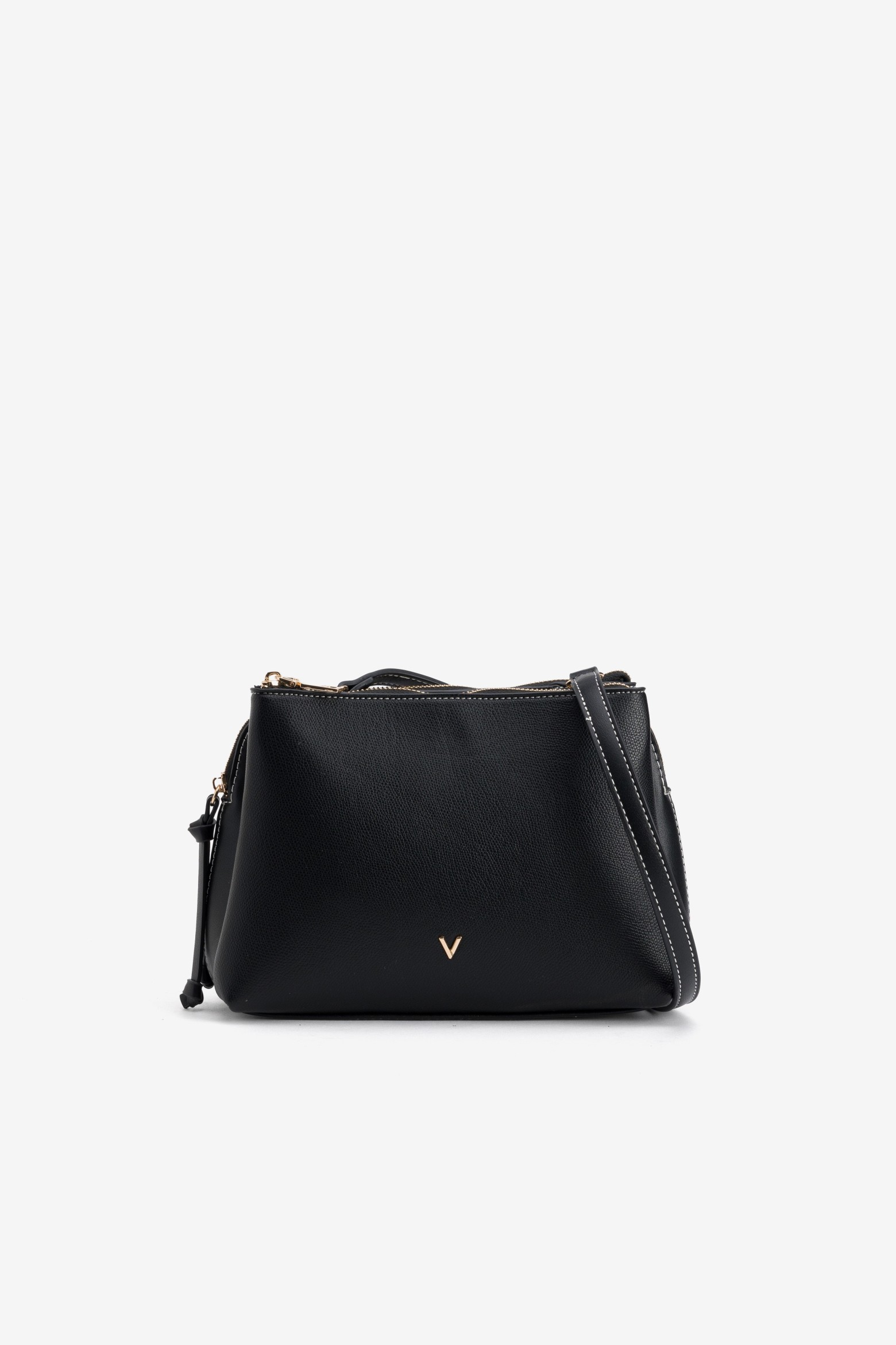 Black Minimal Crossbody Wallet