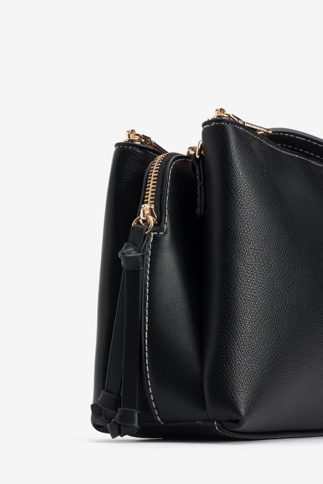 Black Minimal Crossbody Wallet Black Minimal Crossbody Wallet