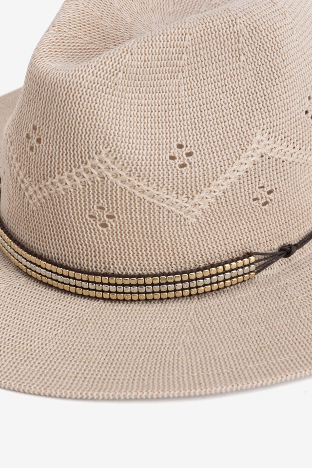 Beige Wide Brim Hat Beige Wide Brim Hat