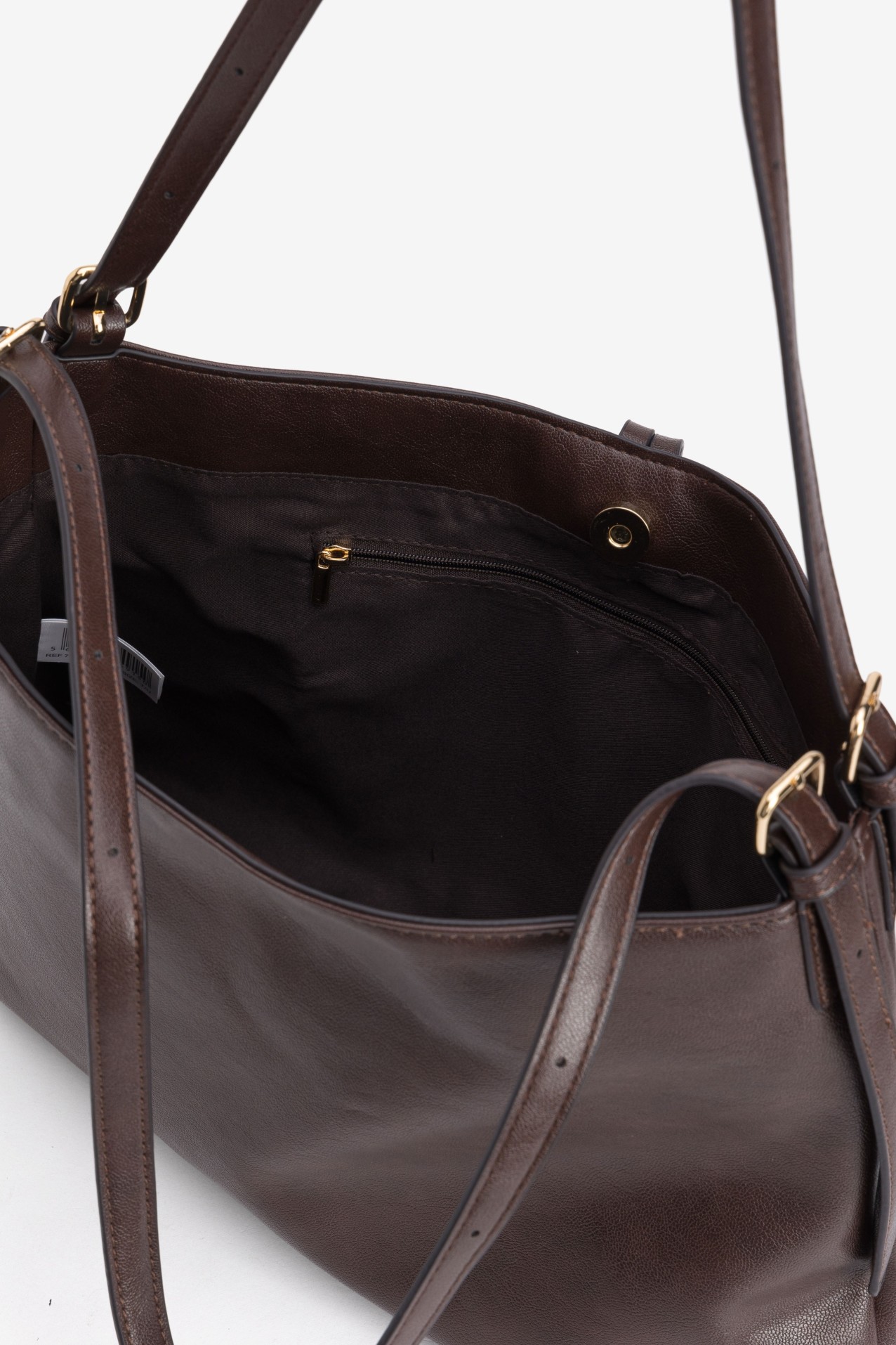 Brown Wide Minimal Wallet