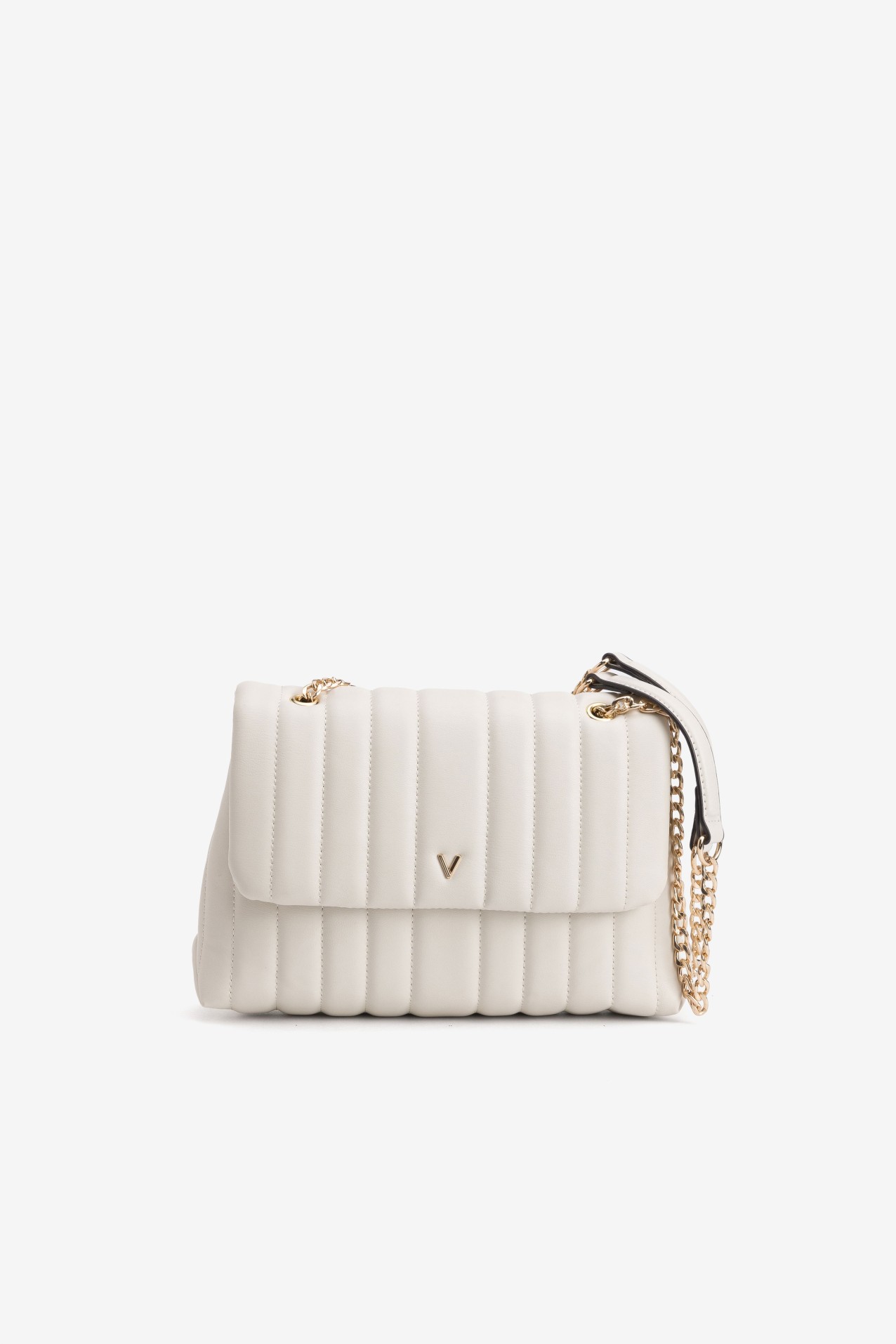 Light Beige Quilted Wallet
