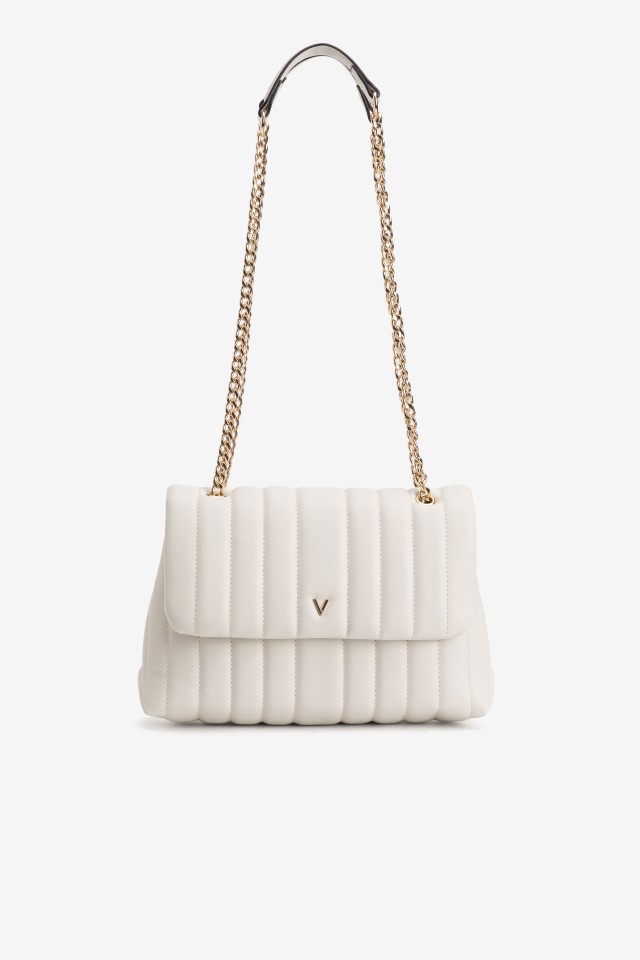 Light Beige Quilted Wallet