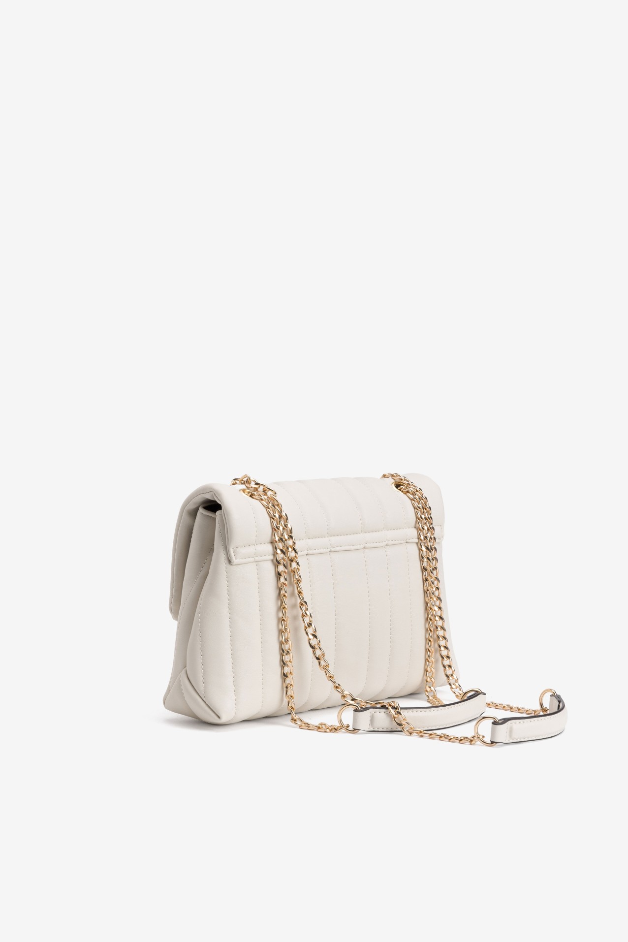 Light Beige Quilted Wallet