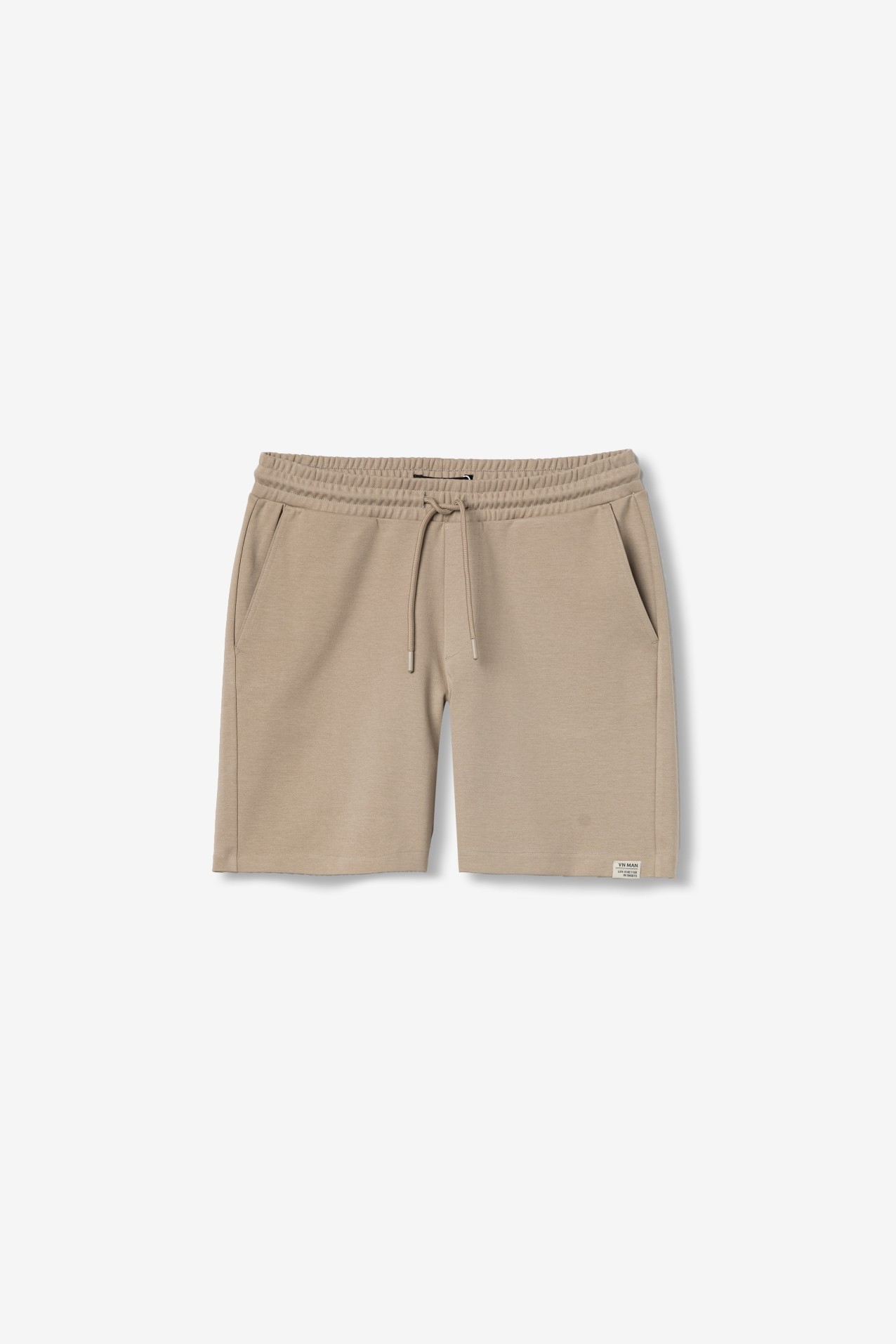 Light Beige Jogger Shorts