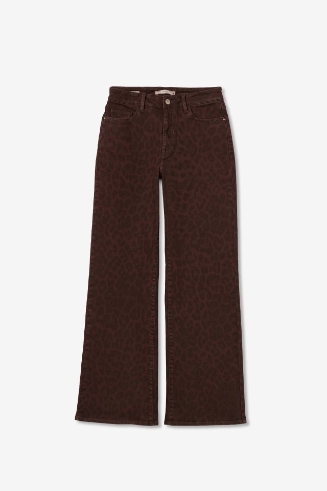 Brown Wide-Leg Culottes Brown Wide-Leg Culottes