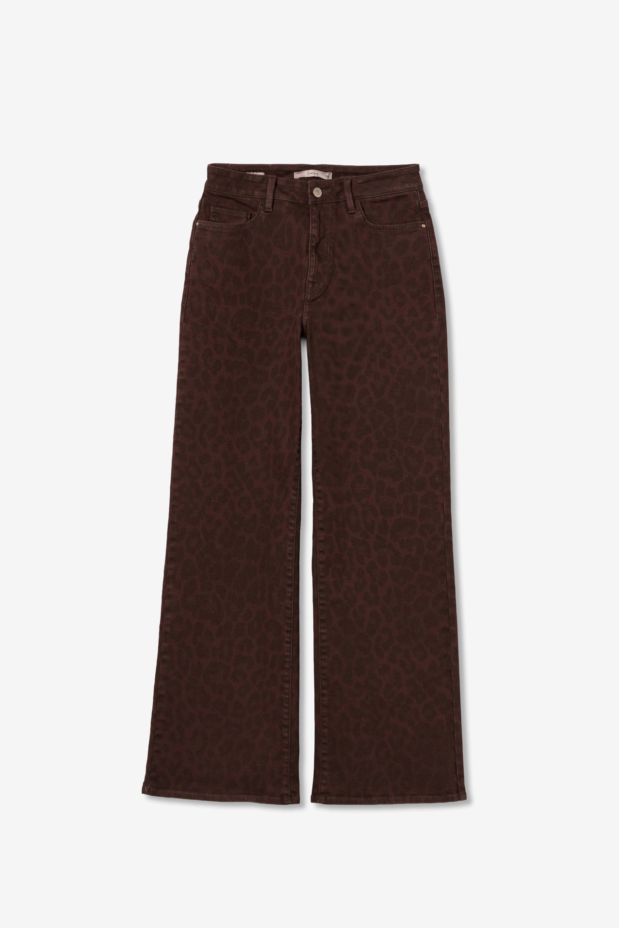 Brown Wide-Leg Culottes
