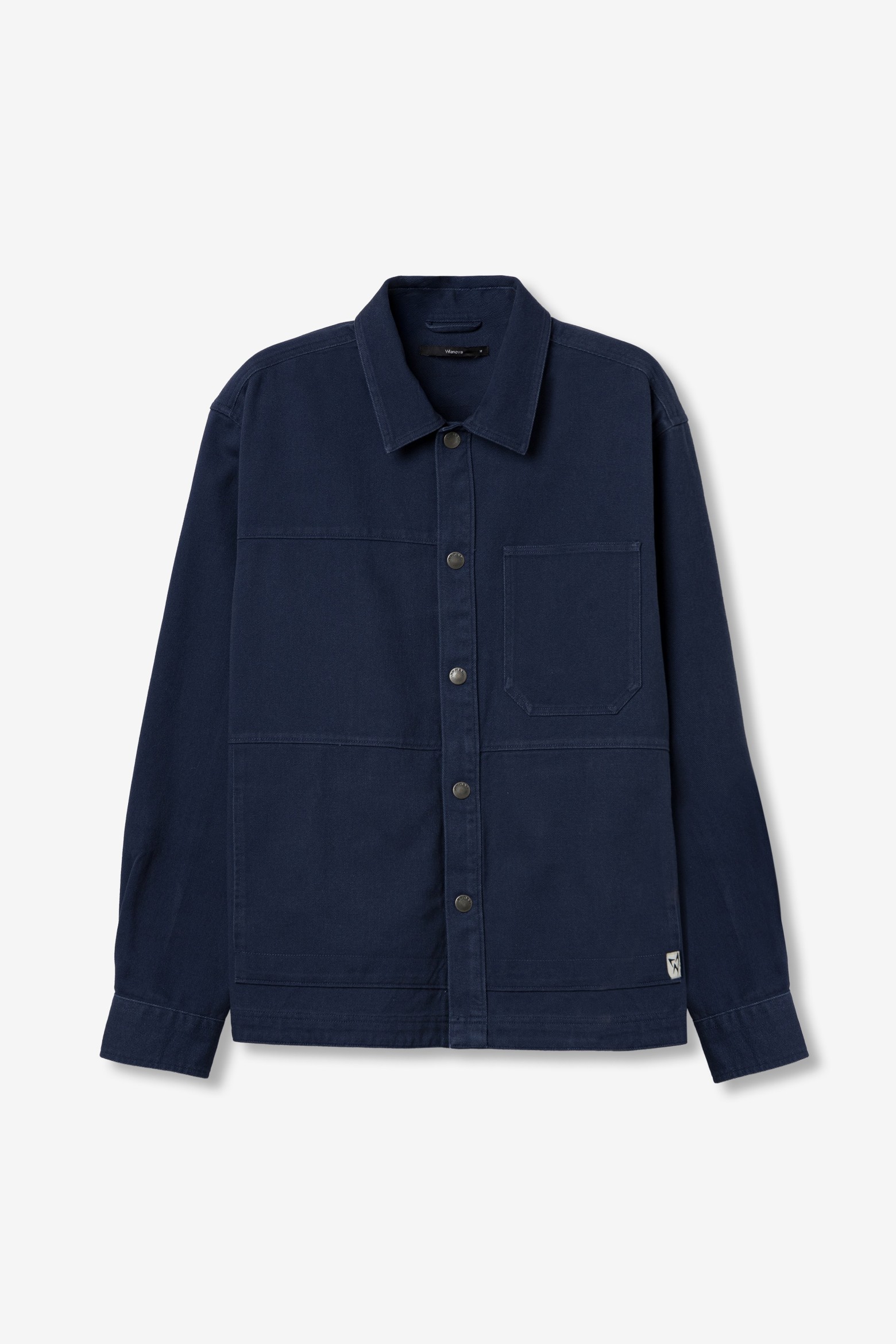 Relaxed Blue Long Sleeve Shirt