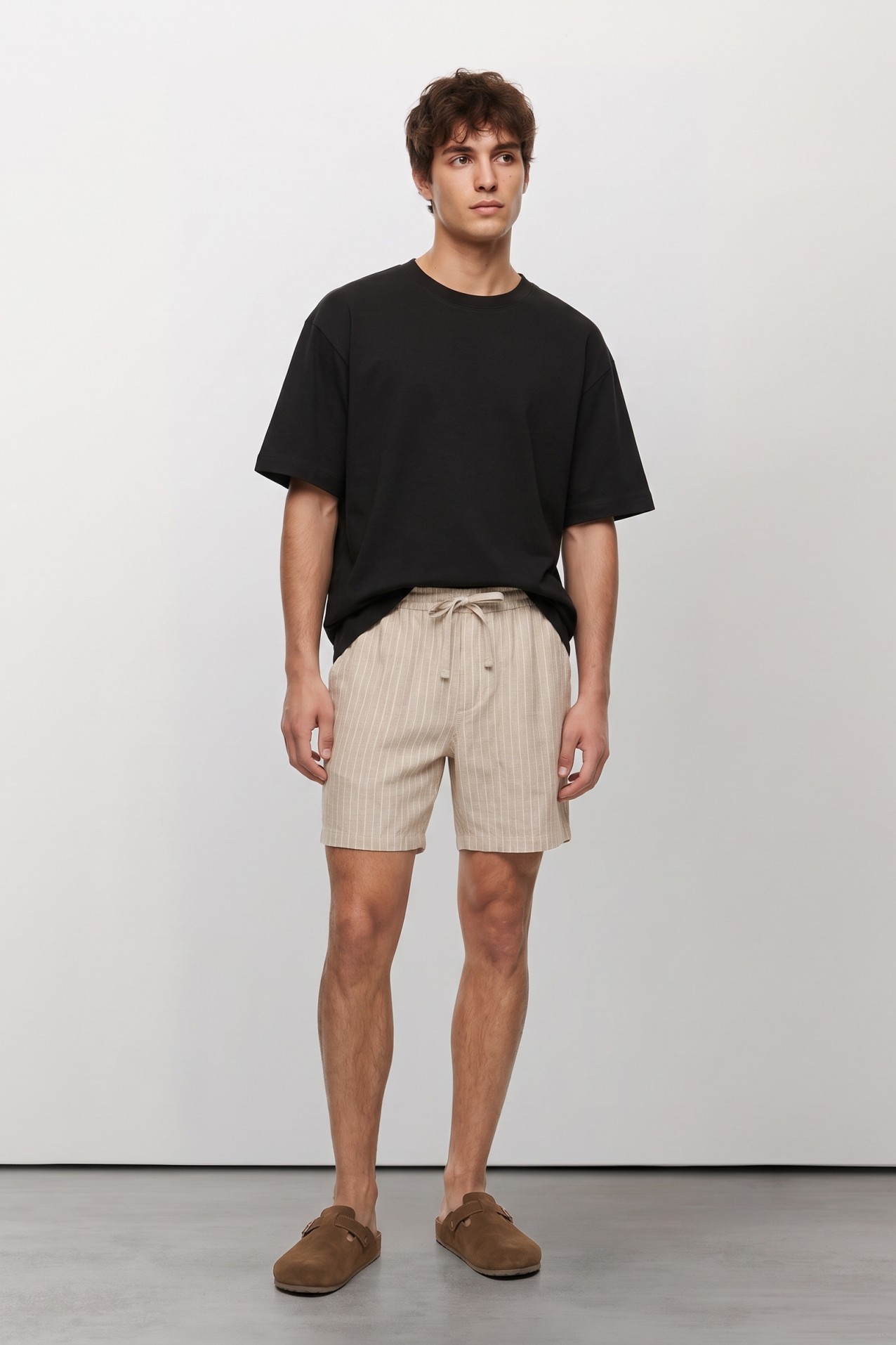 Black Oversize Short Sleeve Tee