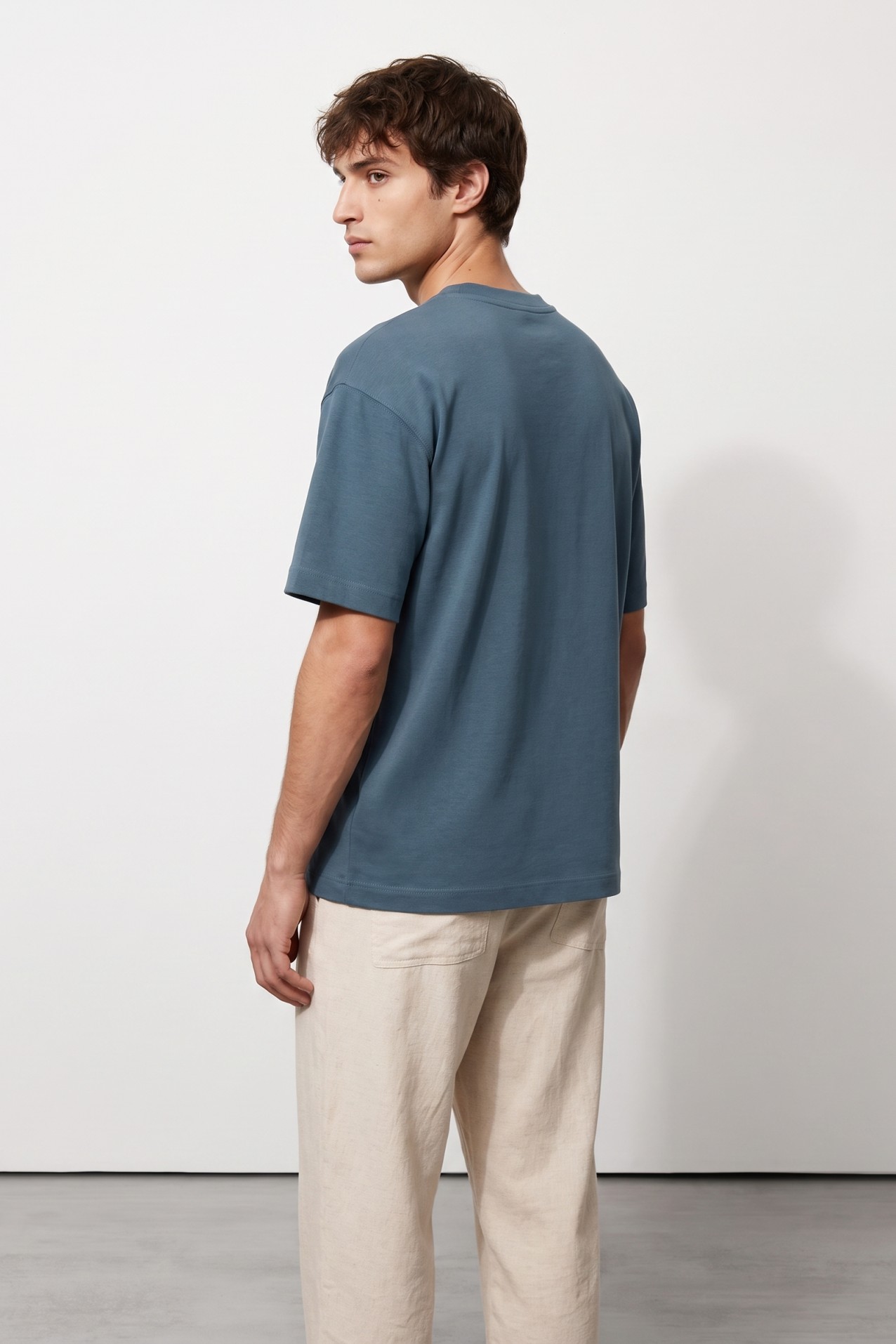 Blue Relaxed Fit T-shirt