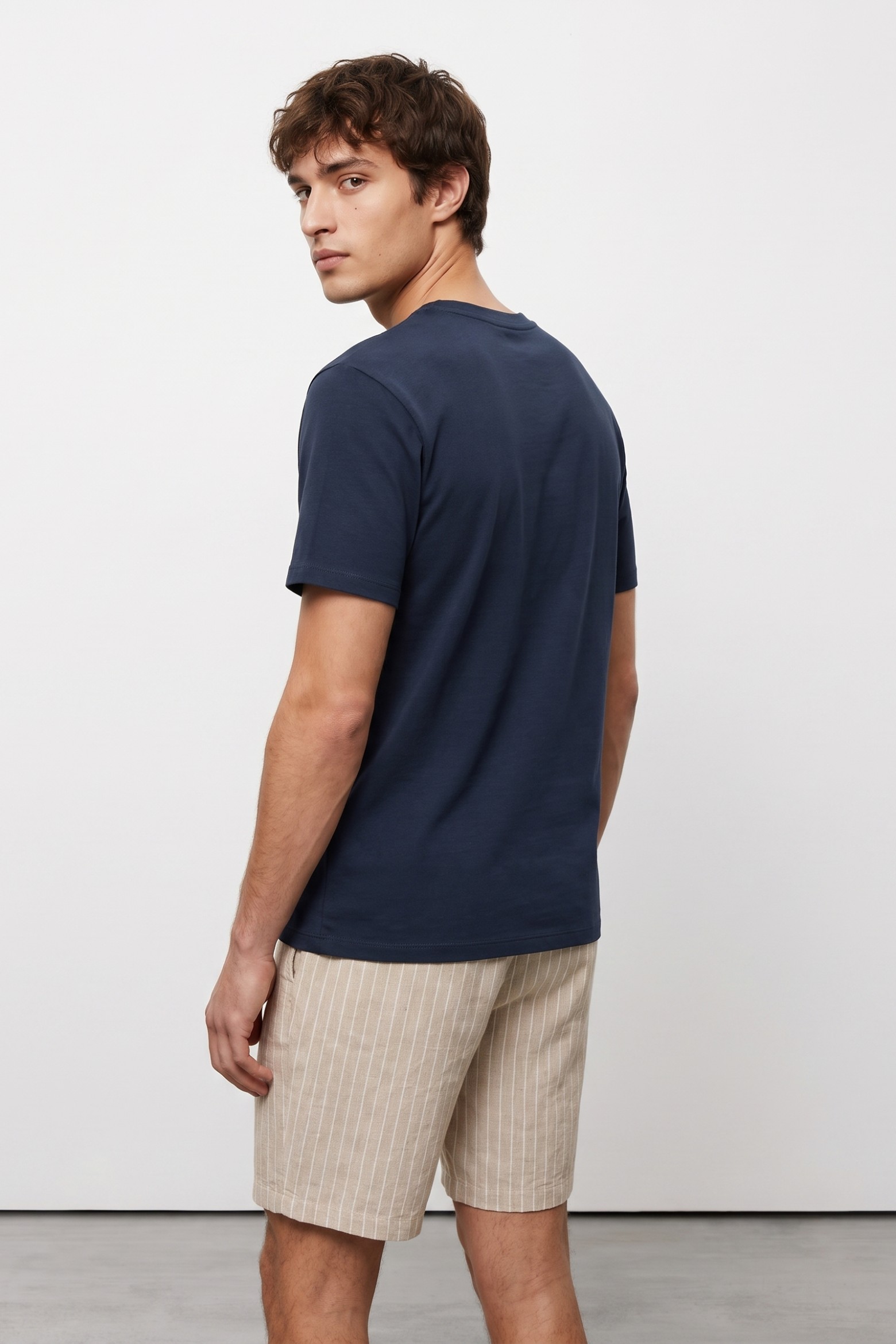 Blue Regular Short Sleeve Tee