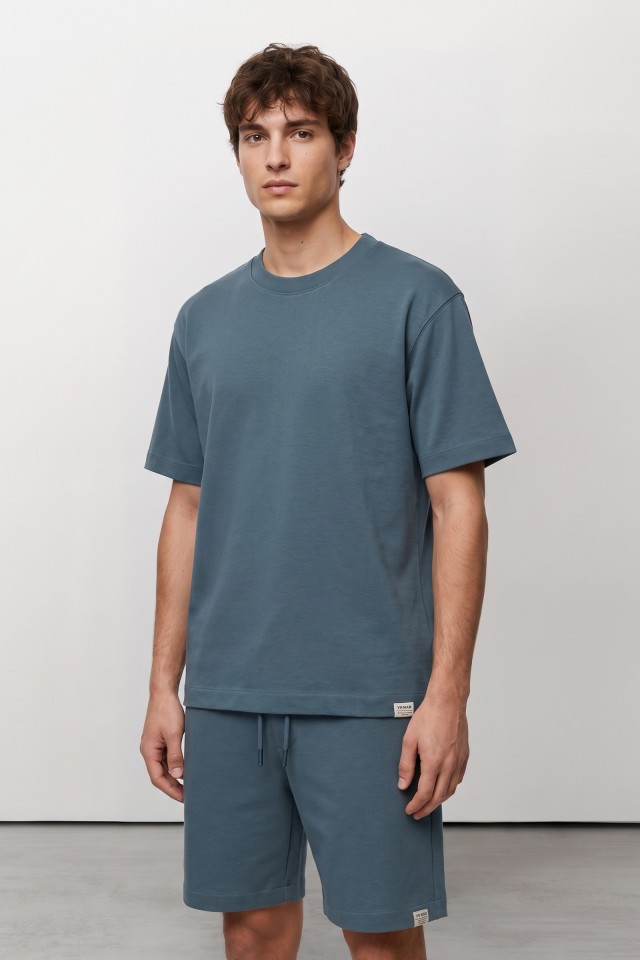 Shorts joggers azul oscuro Shorts joggers azul oscuro