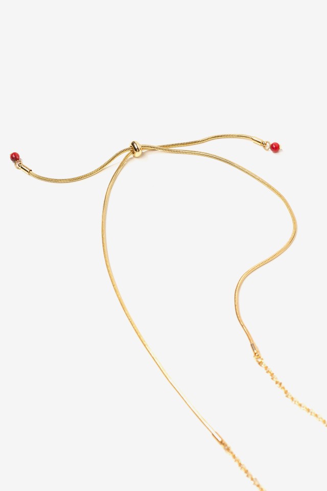 Gold Pendant Boho Necklace Gold Pendant Boho Necklace