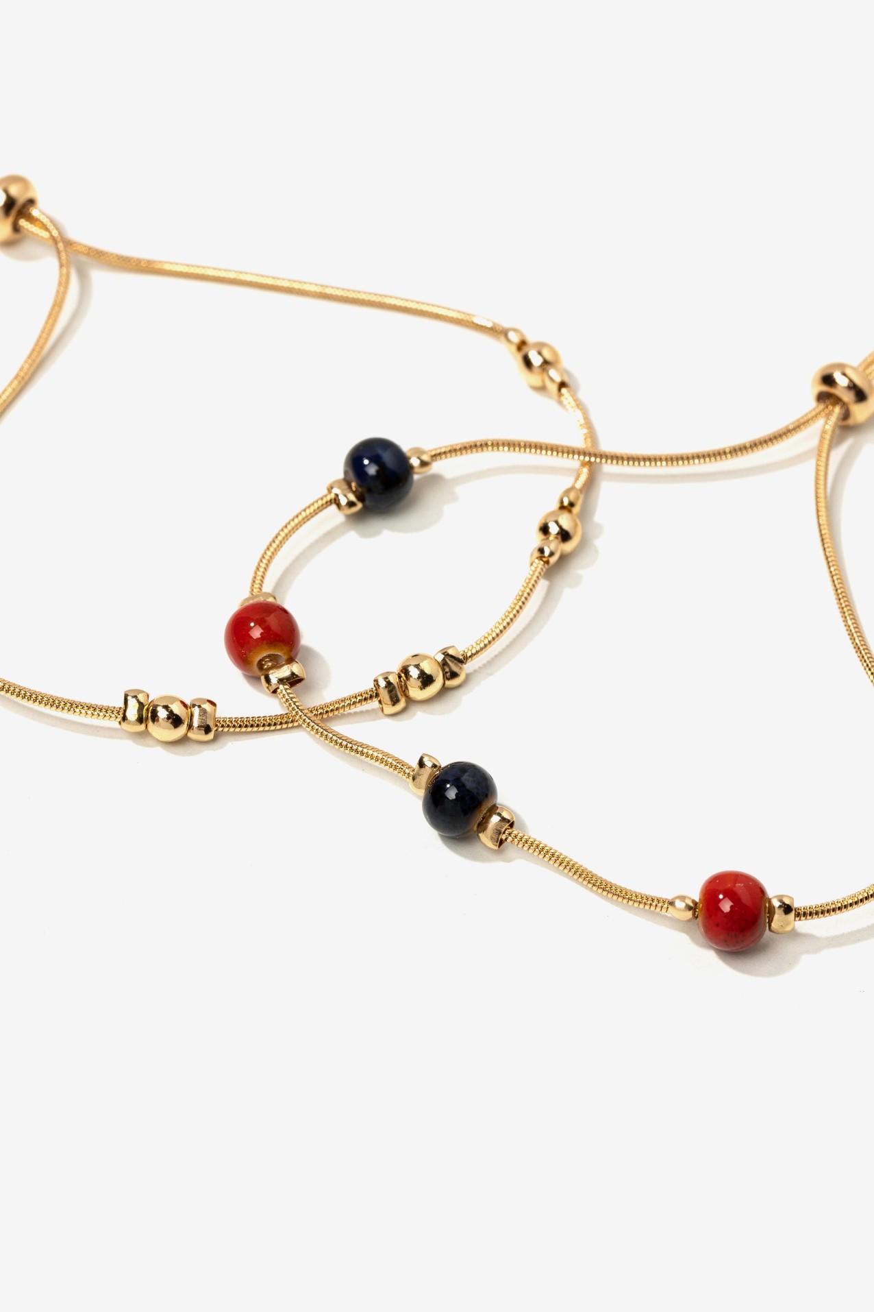 Set of Gold-Tone Bracelets