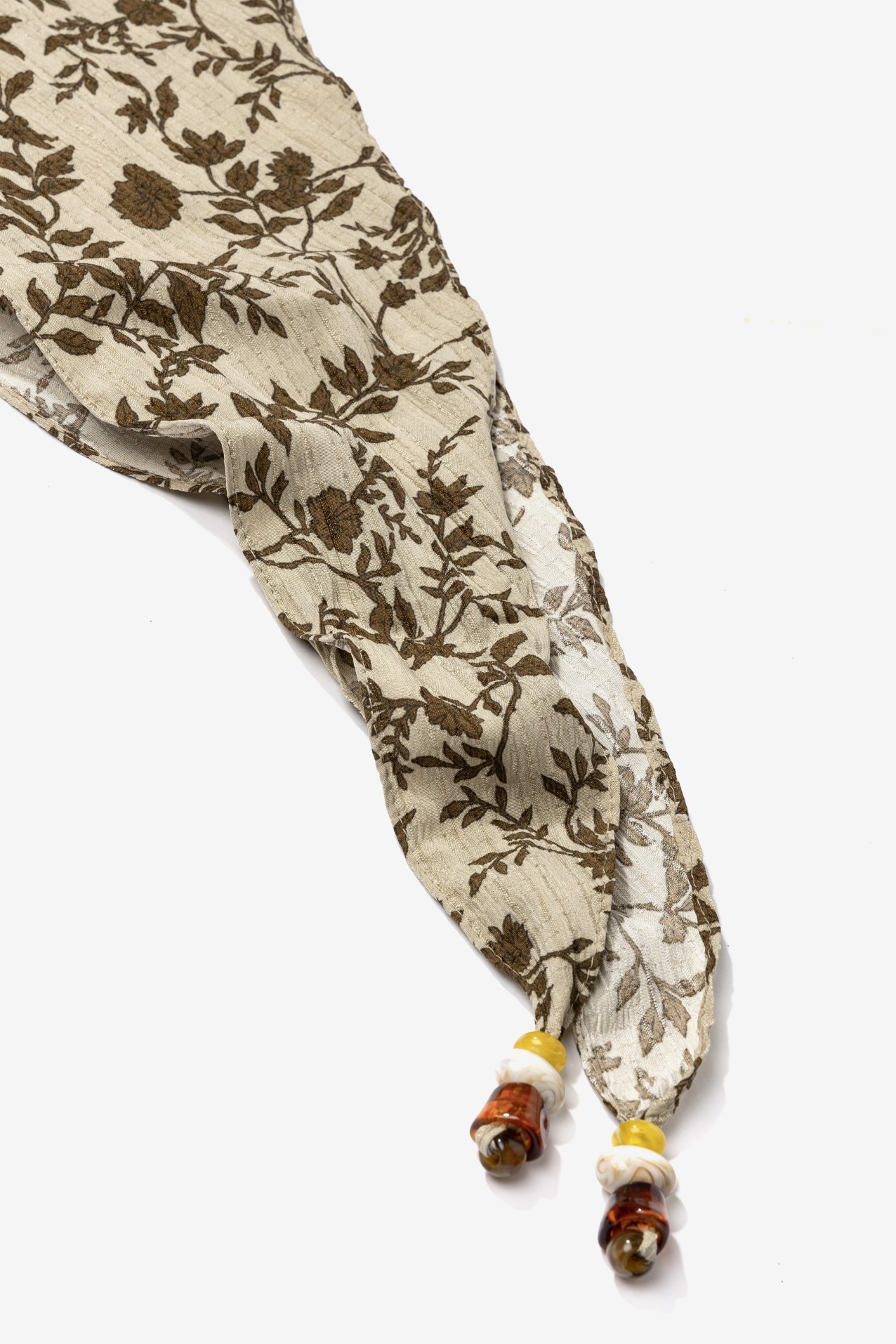 Floral Skinny Bandana Scarf