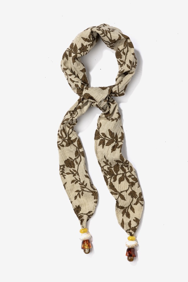 Floral Skinny Bandana Scarf