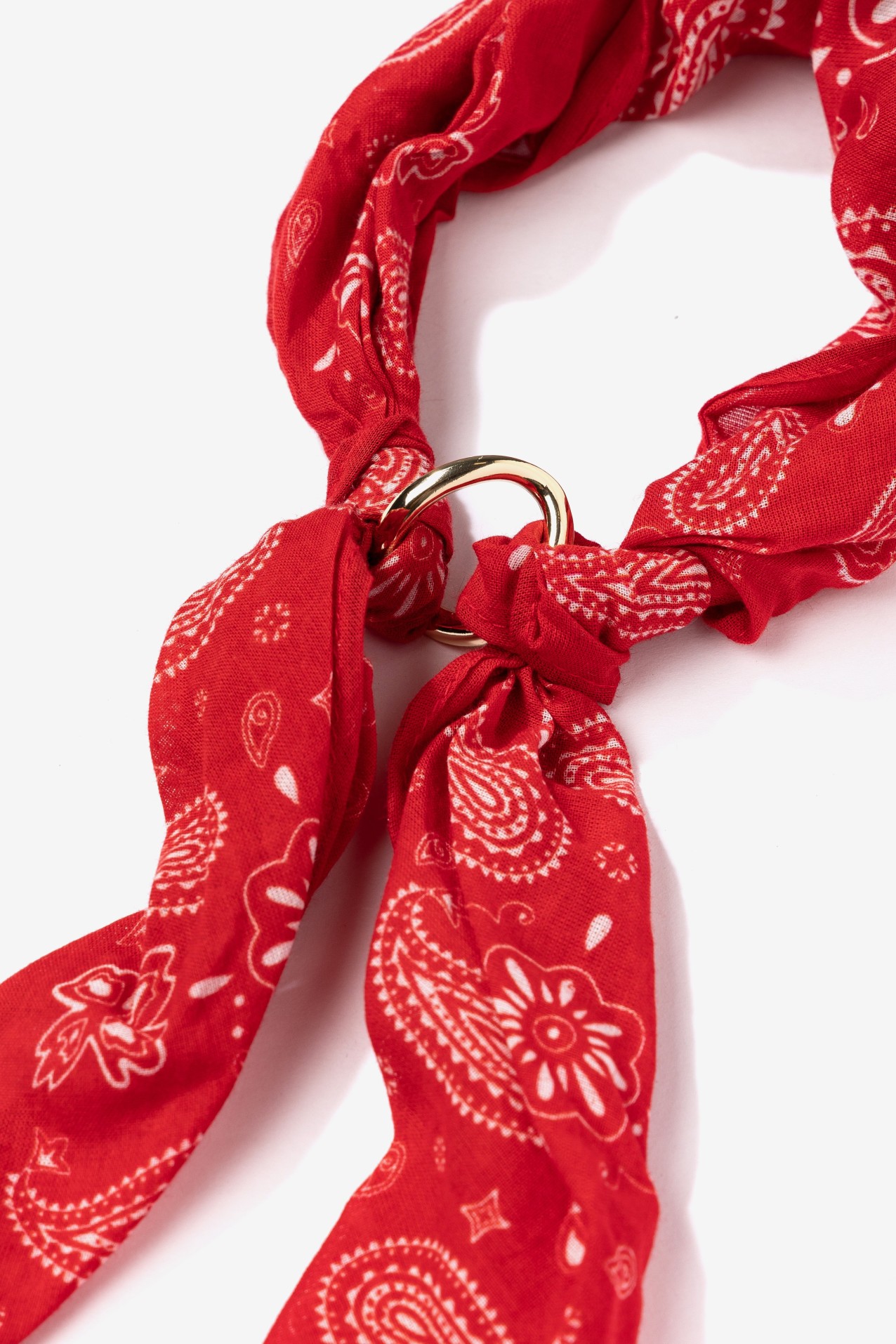 Red Paisley Bandana Skinnies