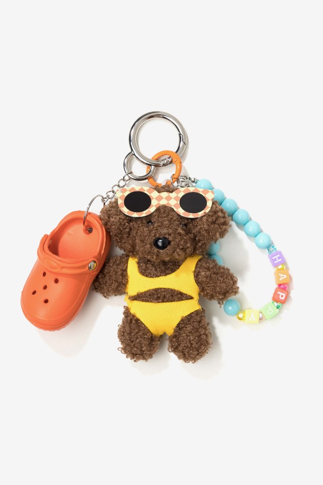 Orange Bear Coin Purse