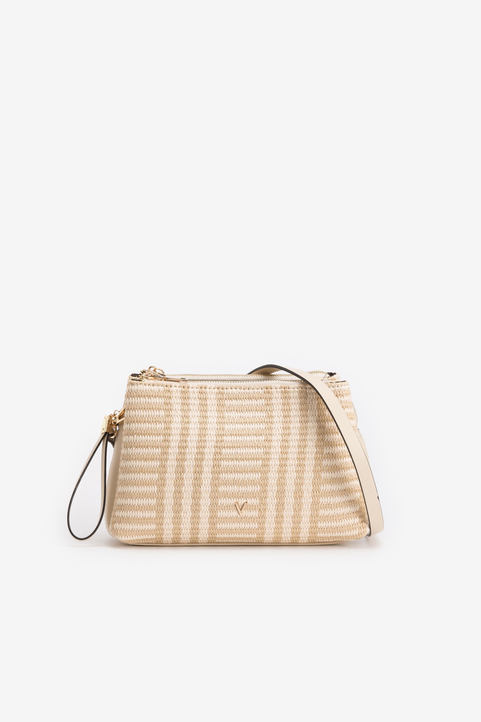Beige Minimalist Wallet Bag